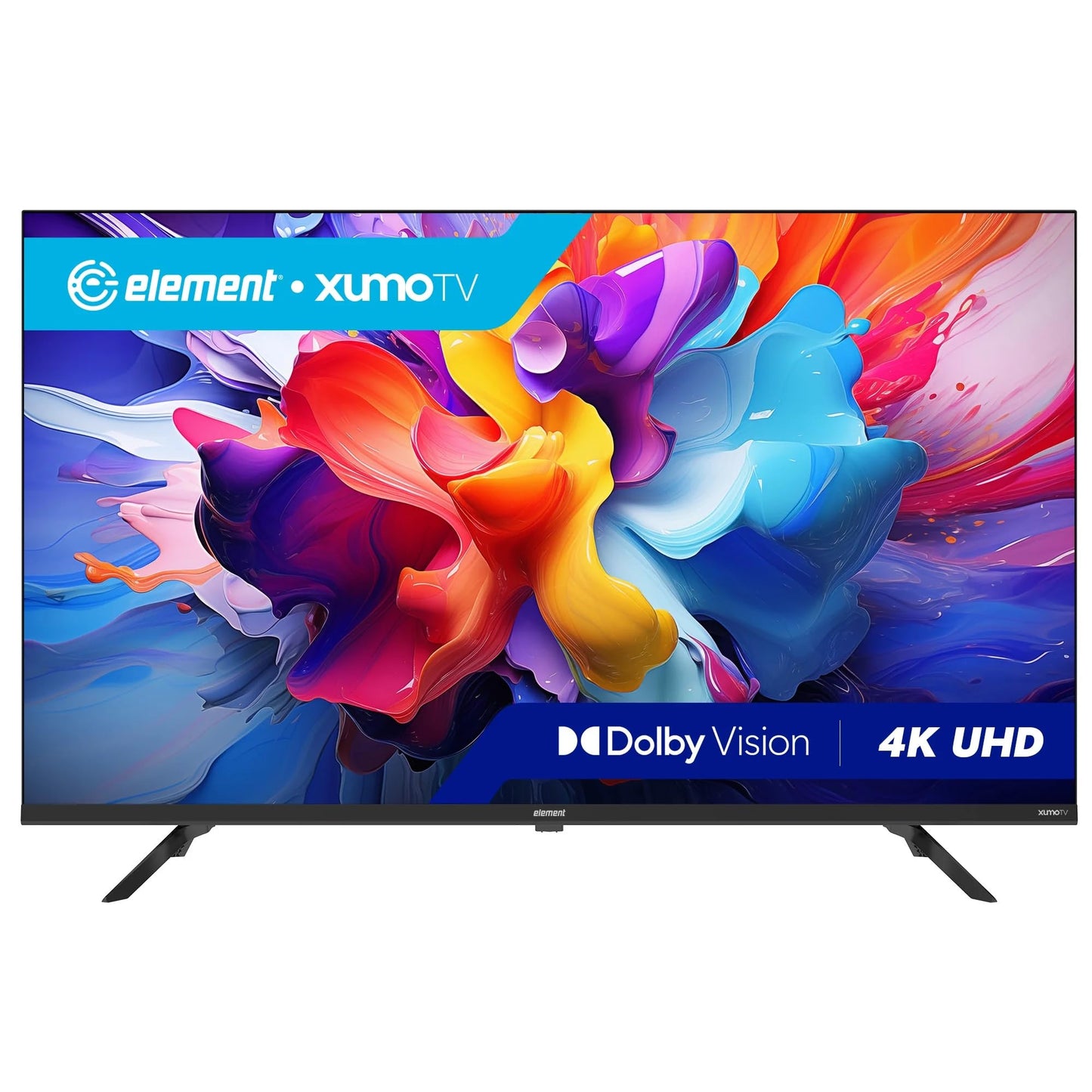 Element Television de 43 Pulgadas E550AE43C | Class 550 Series 4K UHD | HDR | Sin Marco | Pantalla Xumo TV | Wi-Fi | 60 Hz | Dolby Vision | Bluetooth (Reacondicionado)