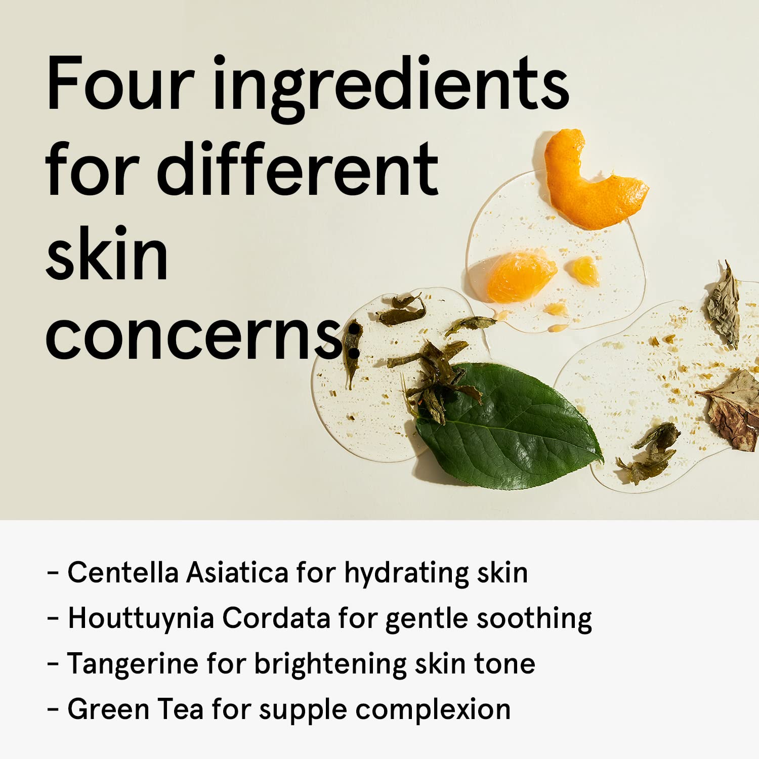 ONE THING Juego de suero de 1 onza líquida. * 4 piezas | Kit de cuidado de la piel de ampolla facial vegana, juego para preocupaciones específicas del cuidado de la piel, calmante hidratante iluminador, cuidado de la piel coreano