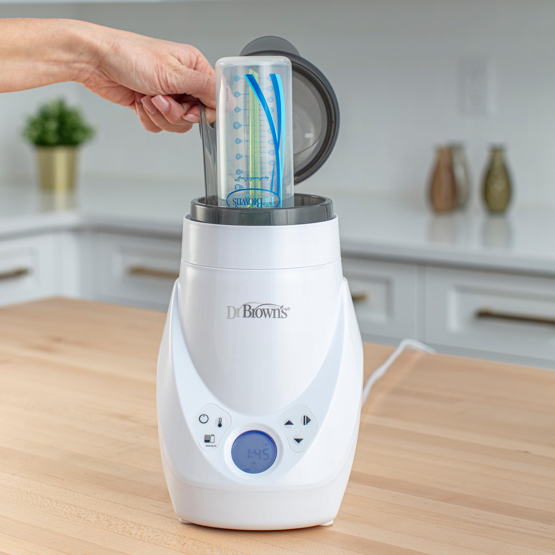 Calentador de Biberones Dr. Brown's Deluxe y Esterilizador