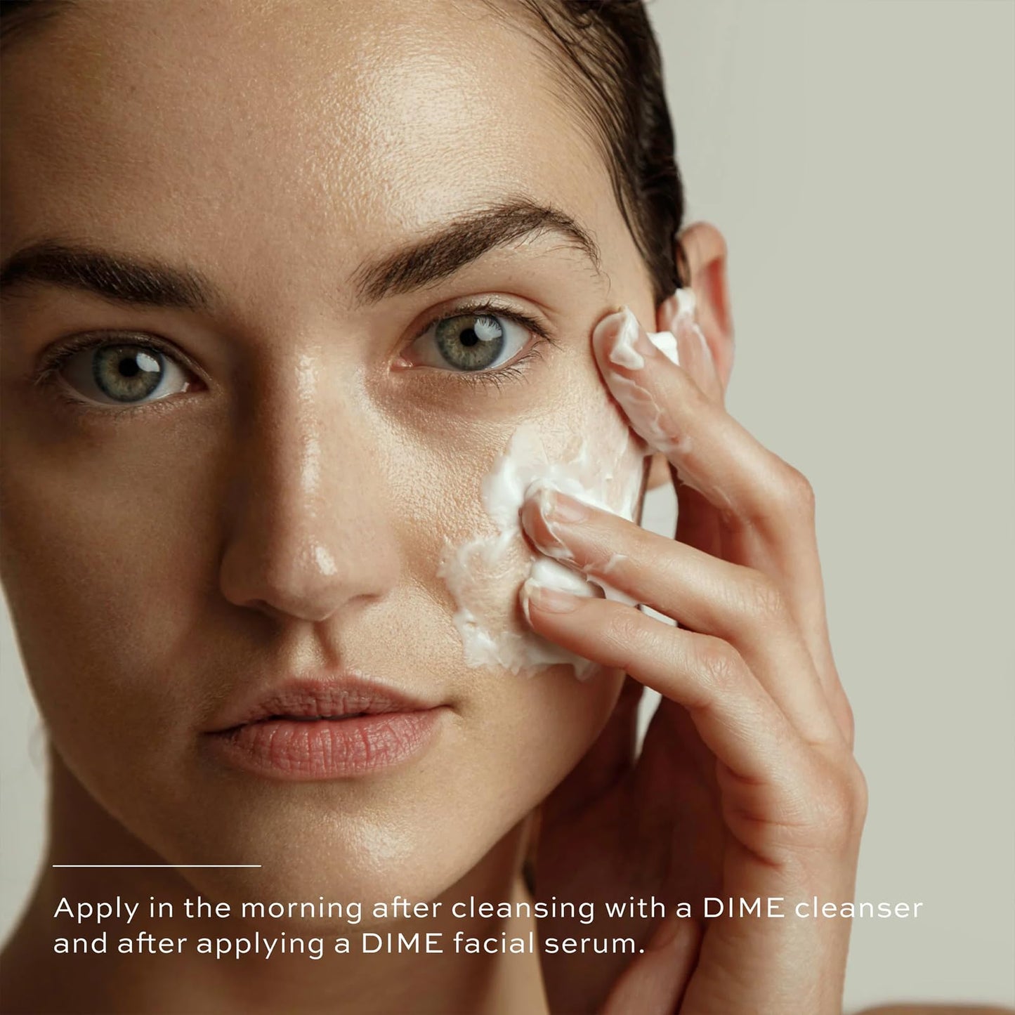 Dime Beauty Dewy Day Cream, Light moisturizer with Rosehip and Tremella Promoting Collagen and Elastin Growth, 1 Count