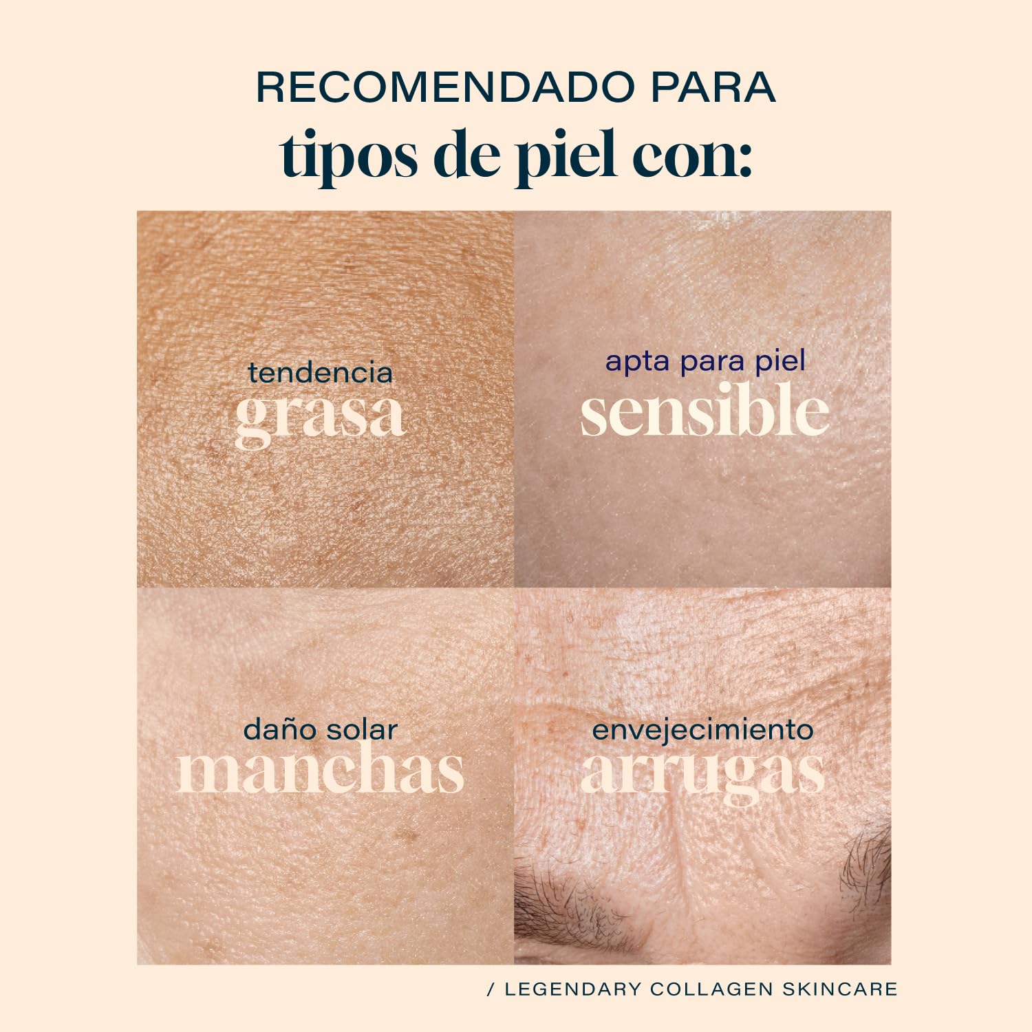 Collagenic | Serum Control grasa 2 en 1 |10% Niacinamida y Colágeno Hidrolizado 50 ml | Serum Facial facial y cuello| Anti manchas, Unifica el tono, reduce poros abiertos e imperfecciones