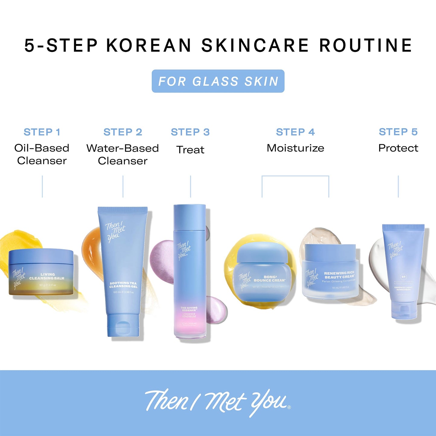 Then I Met You- Bong² Bounce Cream, crema hidratante ligera en gel con efecto barrera y extracto de hallabong, ácidos grasos omega 3