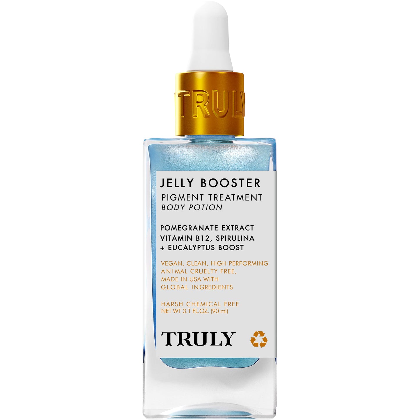 Truly- Tratamiento corporal con poción para cicatrices, tratamiento de pigmentos Beauty Jelly Booster, de rápida absorción para cicatrices de acné en el rostro