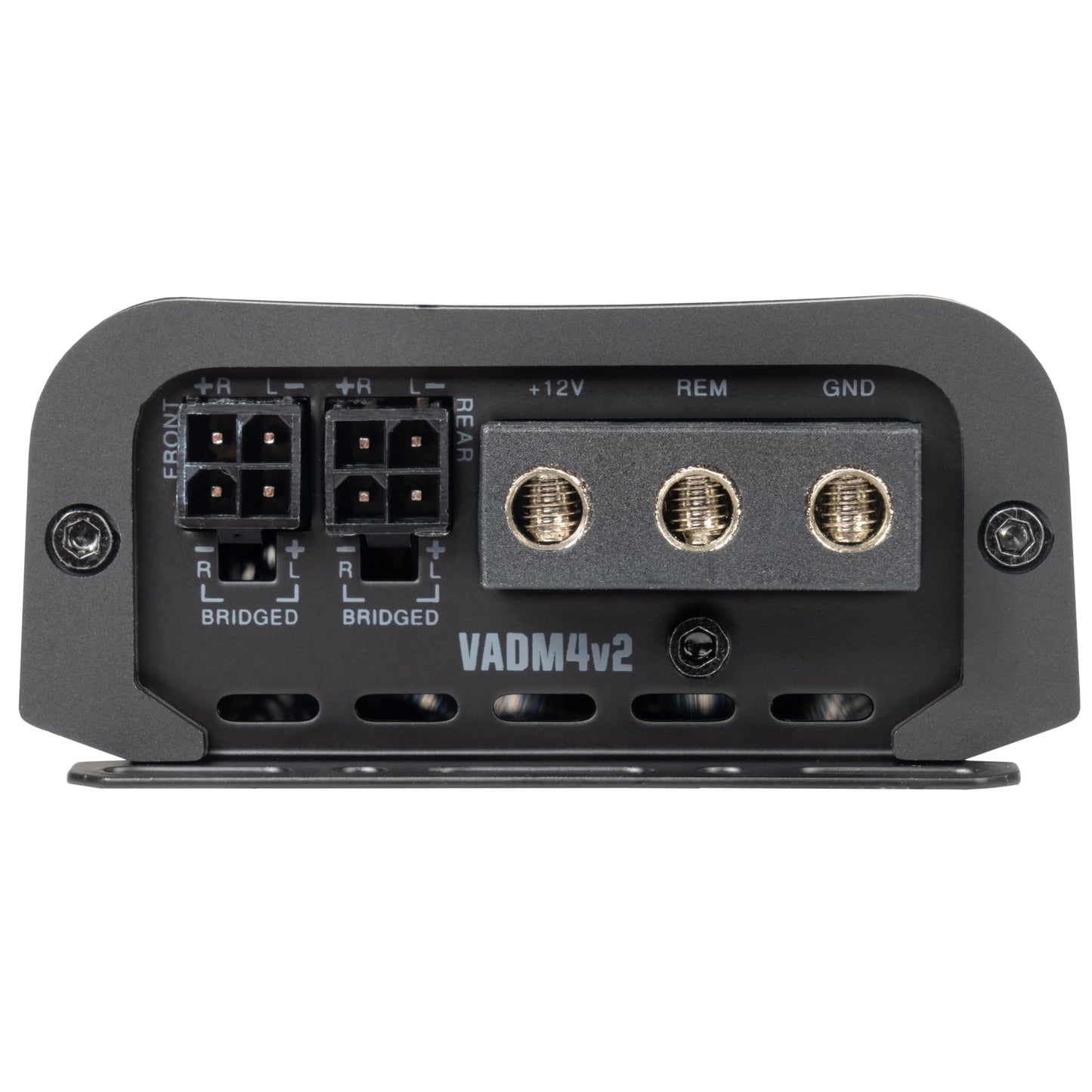 Amplificador Micro de 4 Canales NVX VADM4 400W RMS Clase D para Automóvil/Marino/Deportes Motorizados