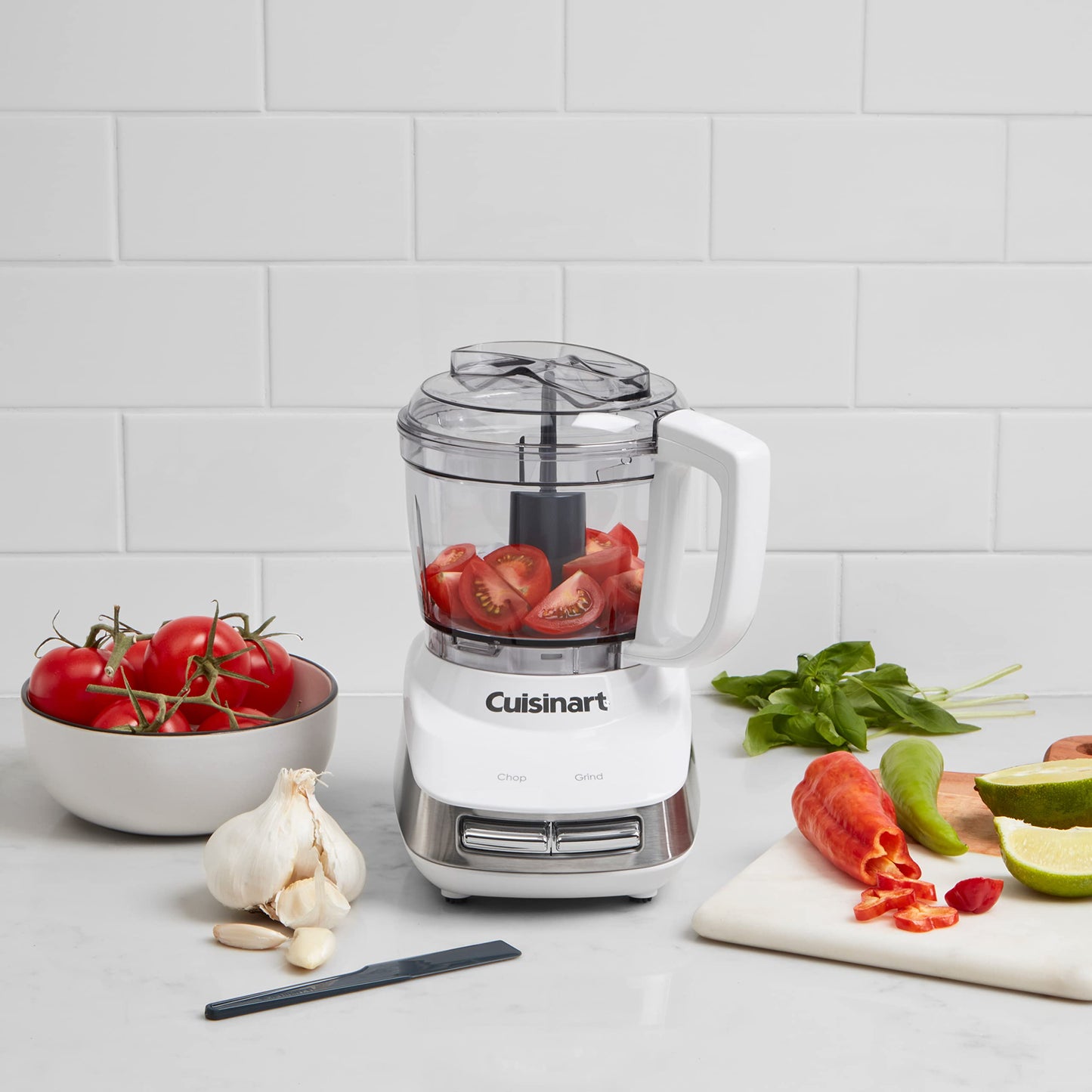 Procesador Mini Chopper Cuisinart Blanco Core Custom 4 Tazas