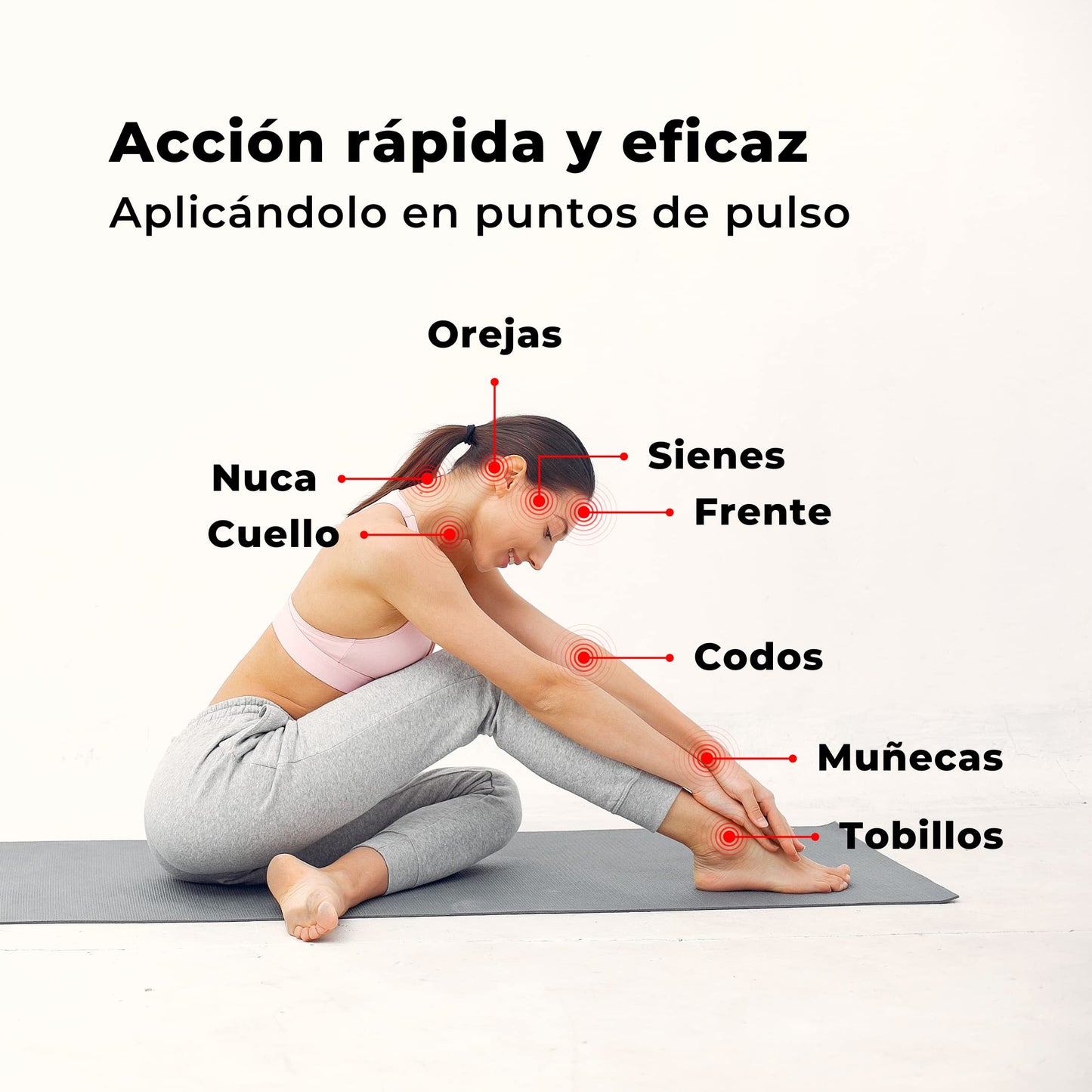 Aceites Esenciales PRAHYAM Roll On Aromaterapia 10 ml Relajación para Mujer Adulta