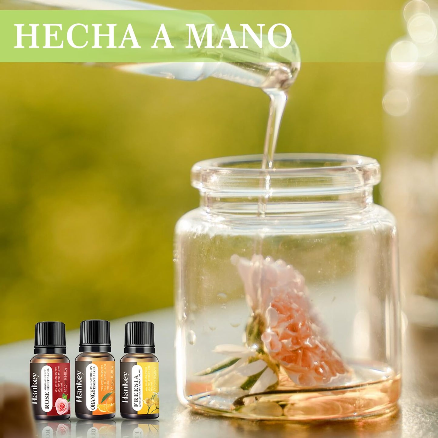 Aceites Esenciales de Aromaterapia RENDIN Variados Paquete 8PCS para Difusor y Manualidades