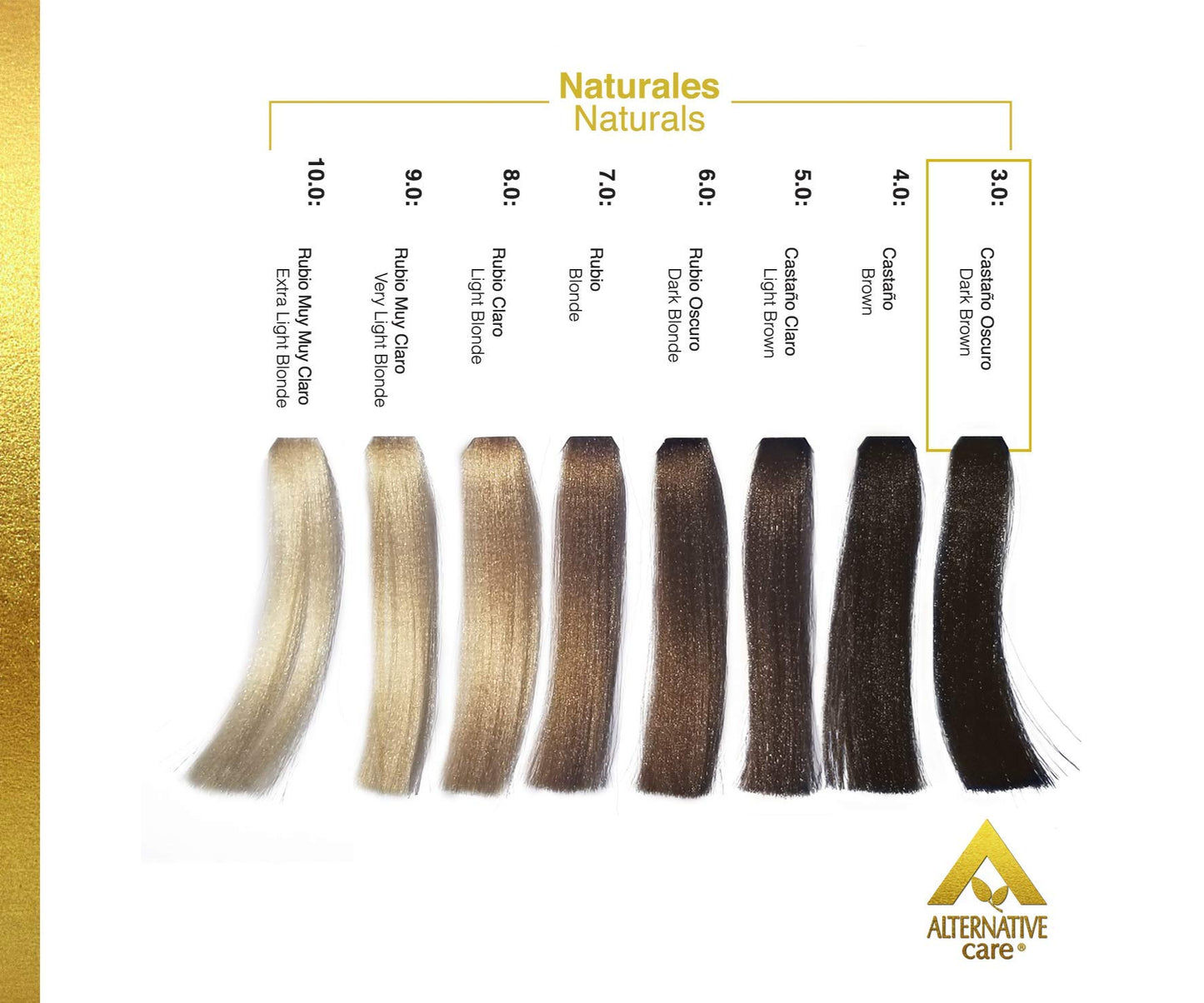 Tinte en Crema Profesional para Cabello - HAIR SOLUTION GOLD, Color Castaño Oscuro, 90g + Oxidante 90ml. ¡Permanente y de calidad! Ideal para mujeres. ¡Deslumbra con tu nuevo look!