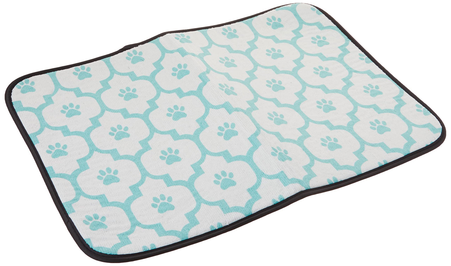 Bone Dry Lavable a máquina, Ultra Absorbente, 12 x 18 Pulgadas, celosía Verde