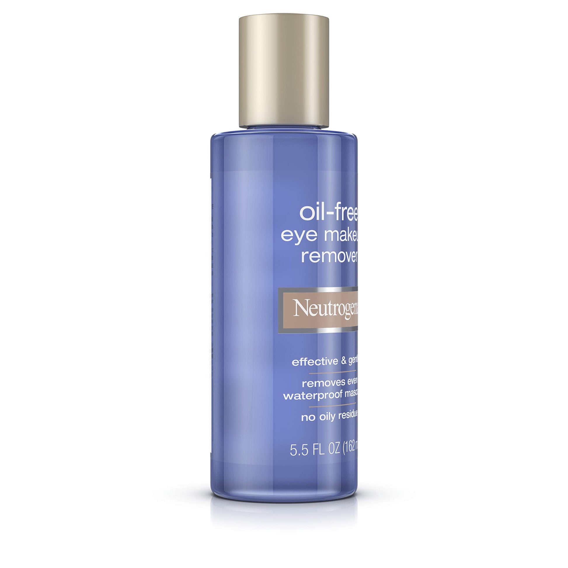Neutrogena - Desmaquillante Y Limpiador Suave Sin Aceite Para Ojos Sensibles, Desmaquillante No Graso, Elimina El Rímel A Prueba De Agua
