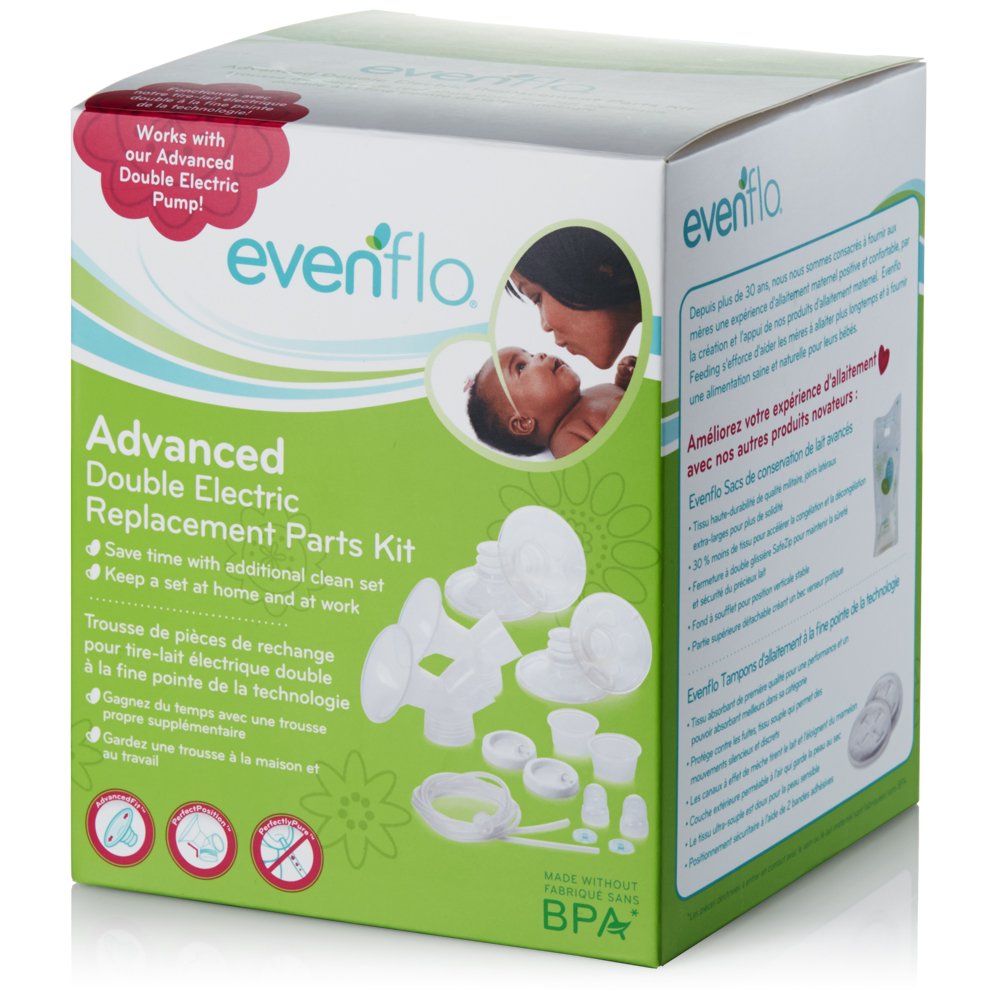 Kit de Repuesto para Lactancia Evenflo Avanzado Doble Eléctrico