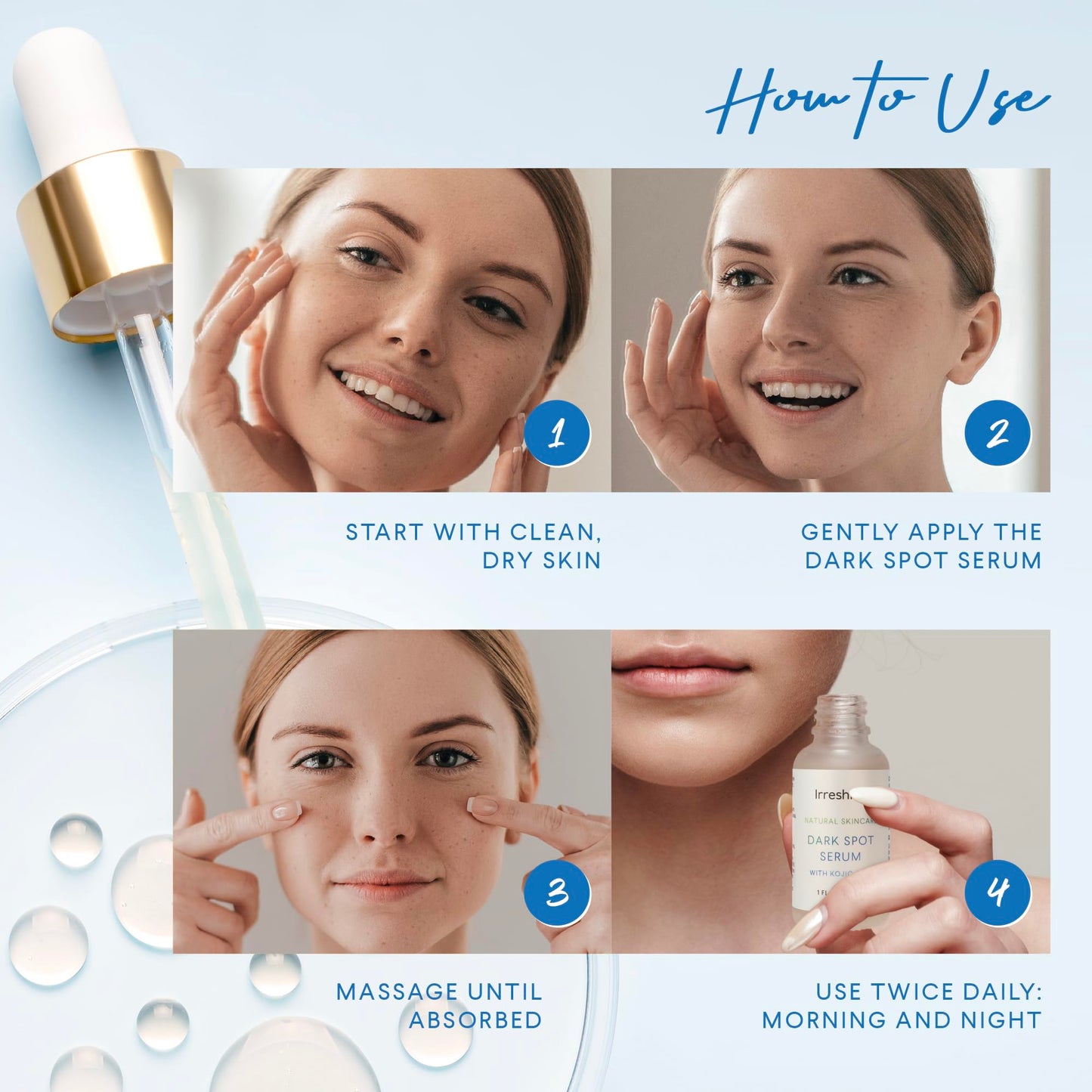 Dark Spot Remover for Face: Dark Spot Remover for Body, Melasma Treatment for Face, Dark Spot Corrector, Dark Spot Correcting Glow Serum, Dark Spot Serum with Kojic Acid, for Women & Men, 1 FL OZ
