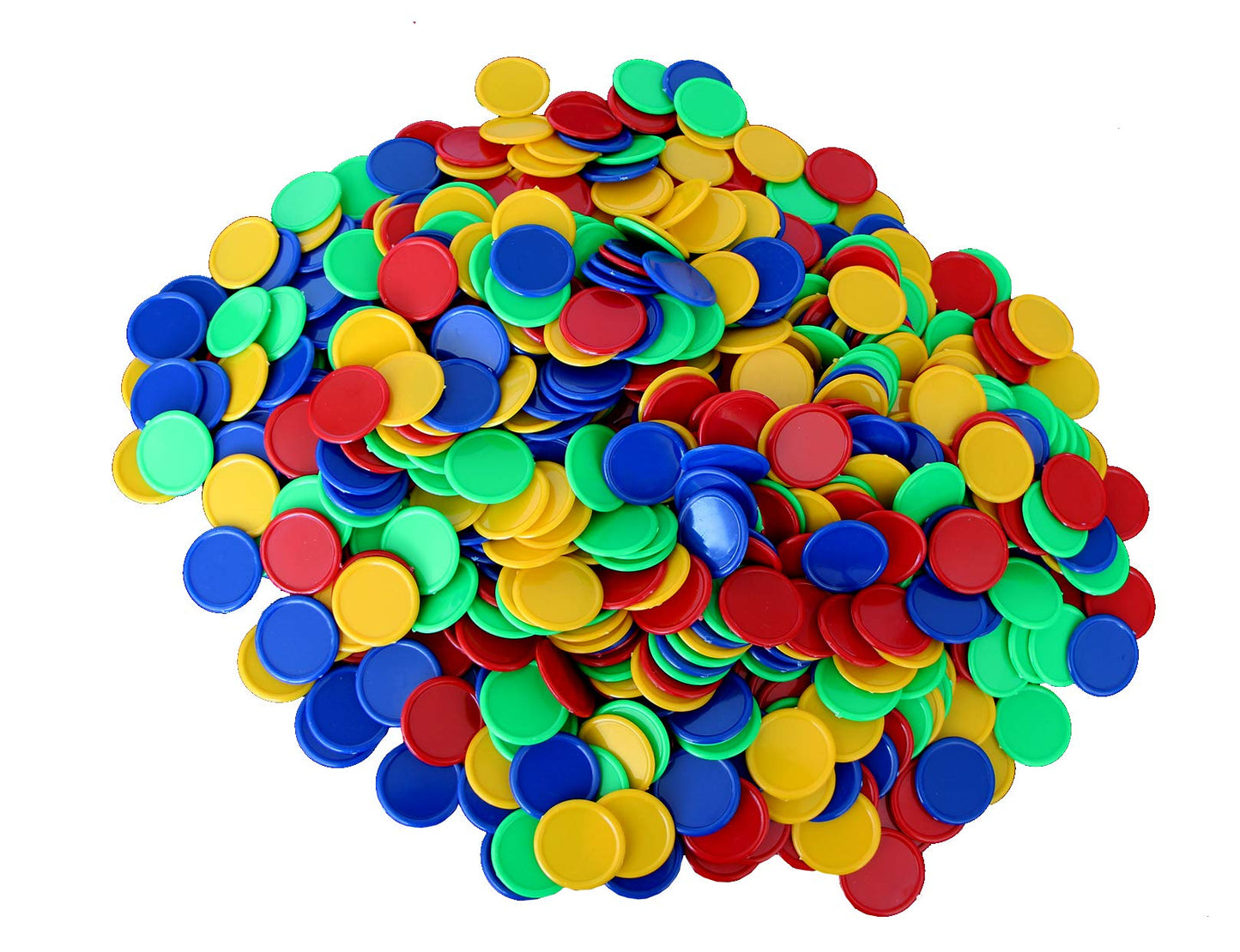 Set de Juego de Mesa de Póker Con 1000 Fichas de Plástico (4 Colores Didácticos)