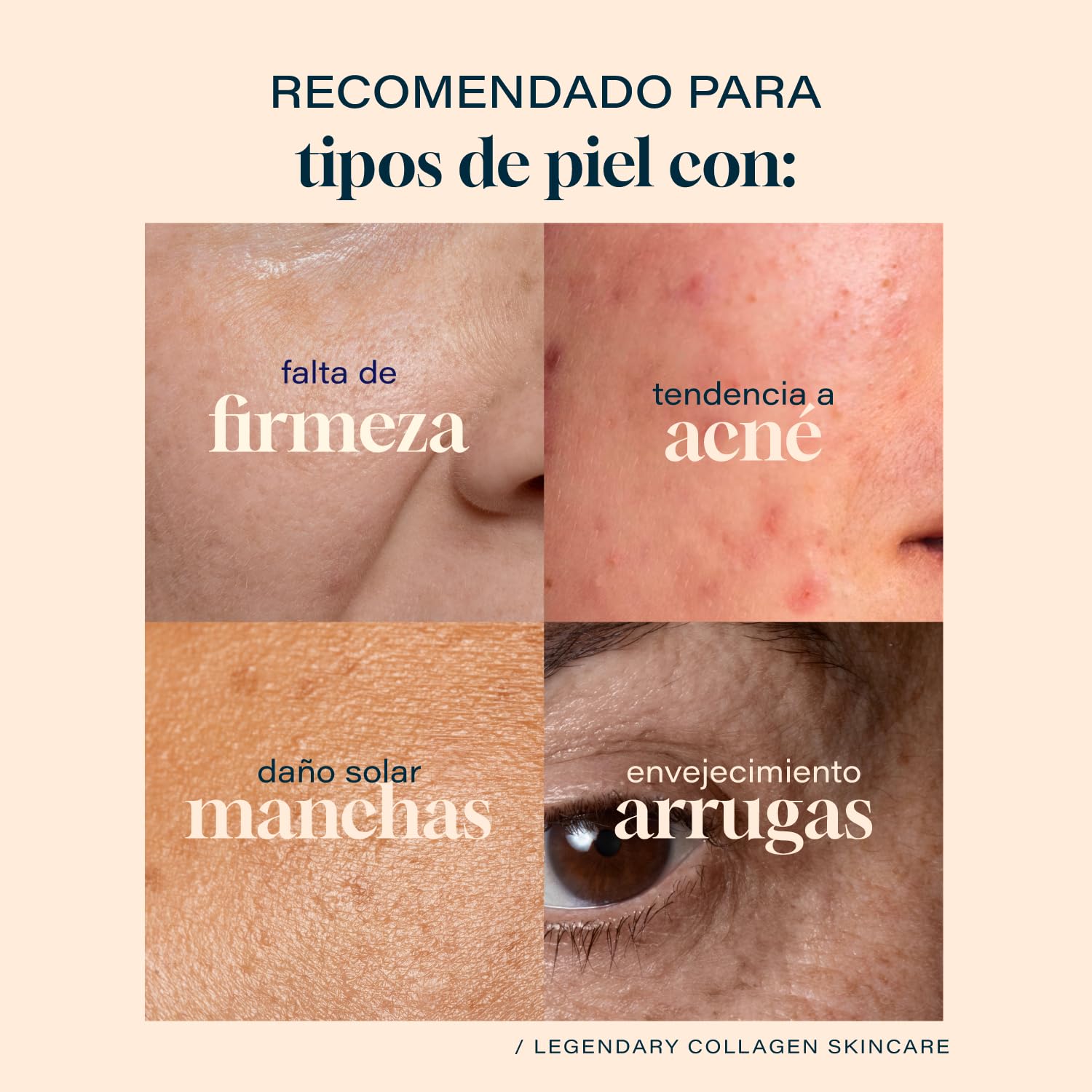 Collagenic | Crema Antiarrugas 2 en 1 | Retinol y Colágeno Hidrolizado 60 ml | Crema Humectante facial| Disminuir líneas de expresión | Hidratante ligero