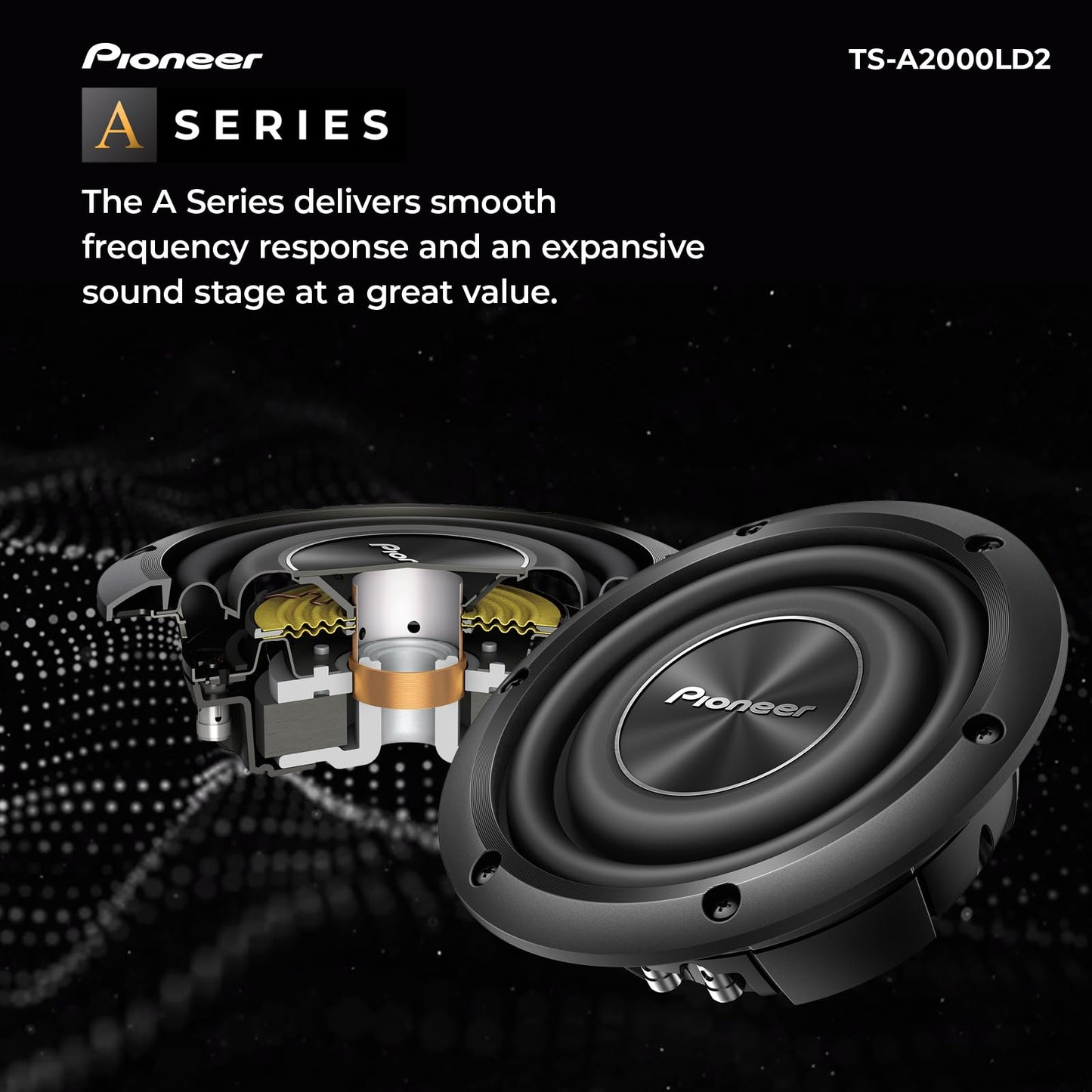 PIONEER SubWOOFER Slim 700W 2 Ohm 20.32 cm