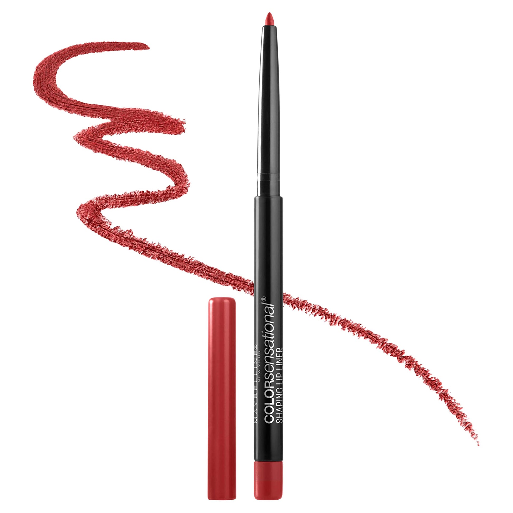 Maybelline Delineador de Labios, color Rojo (Brick Red)