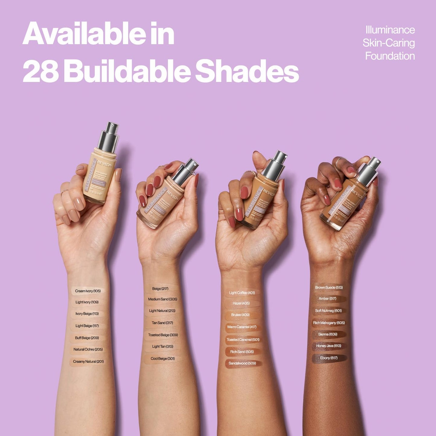 Maquillaje Líquido Revlon Illuminance tono 217 Beige
