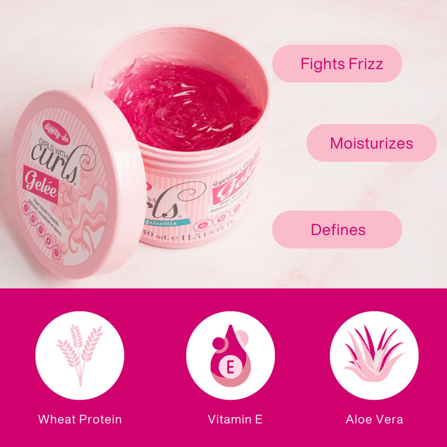 dippity-do Girls With Curls GelÃe 11.5 fl.oz