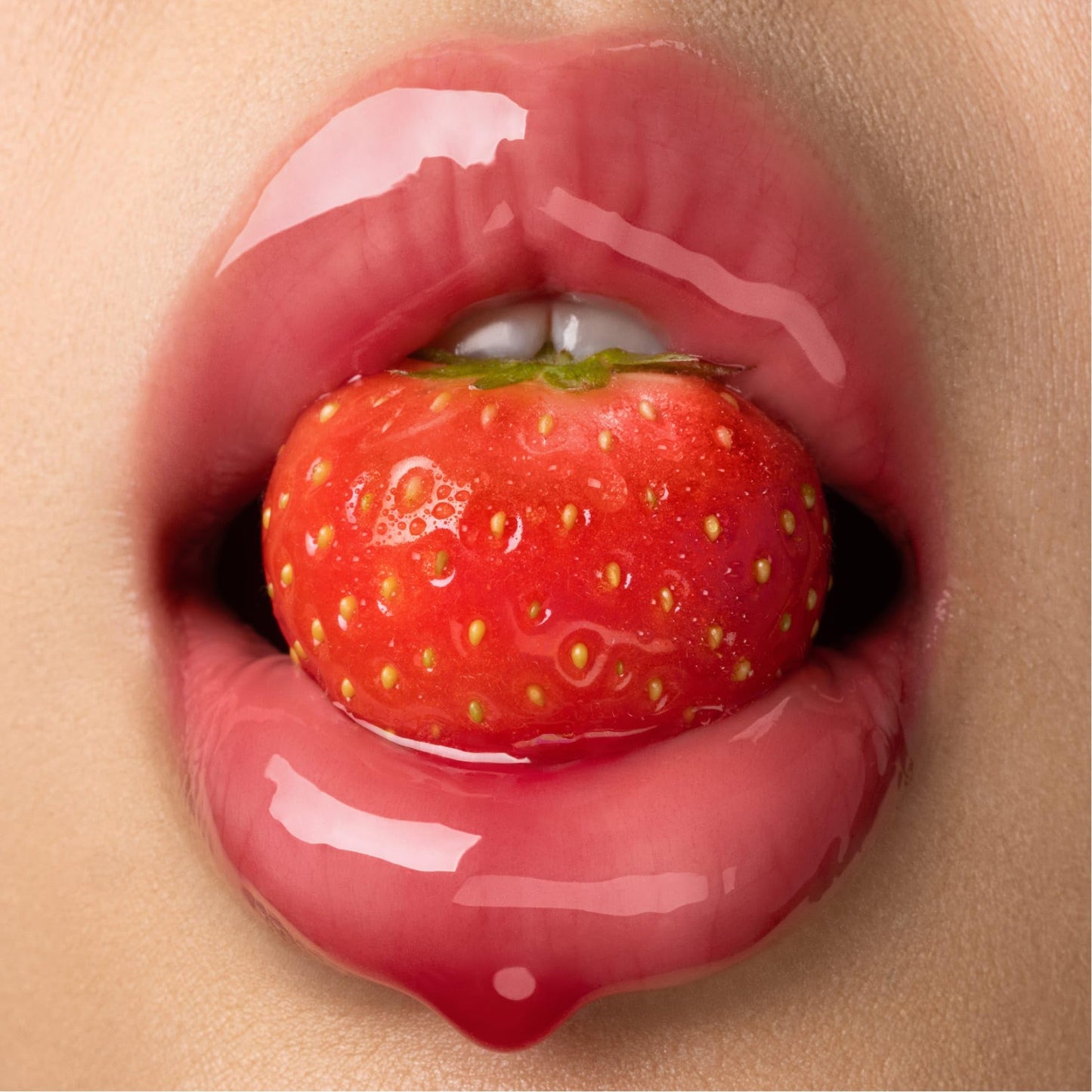 Gisou Honey infused Lip Oil (Strawberry Sorbet, Pequeño)