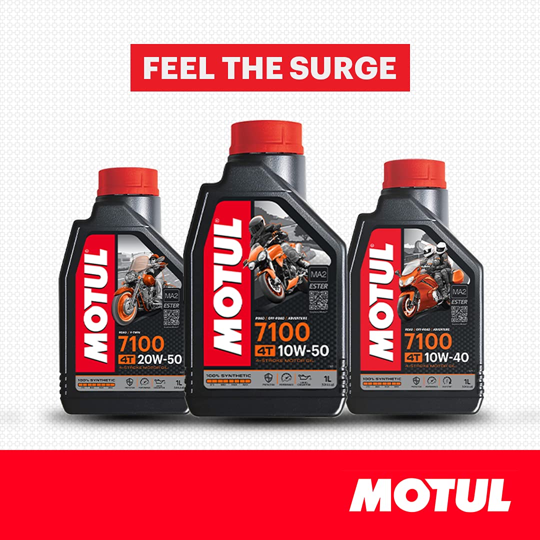 Aceite Sintético Motul Moto 10W40 4 Tiempos 1LT