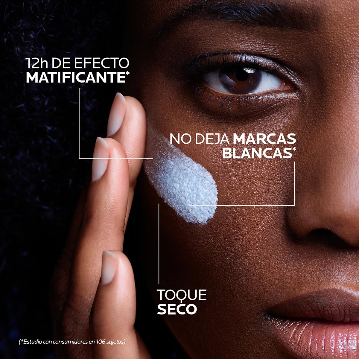 La Roche Posay Anthelios Toque Seco FPS 50+ Protector Solar Facial para Piel Grasa, 50 ml (el empaque puede variar)