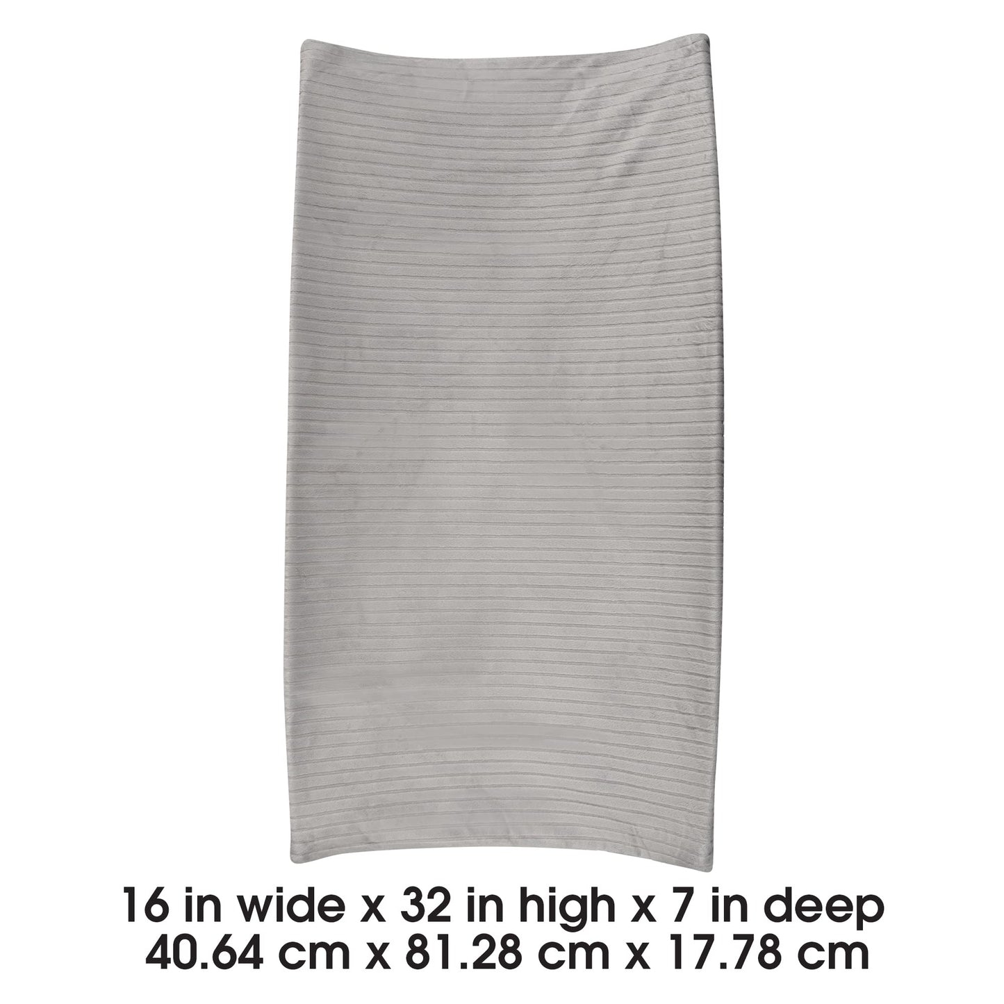 Funda para Cambiador Boppy Gris Acanalado