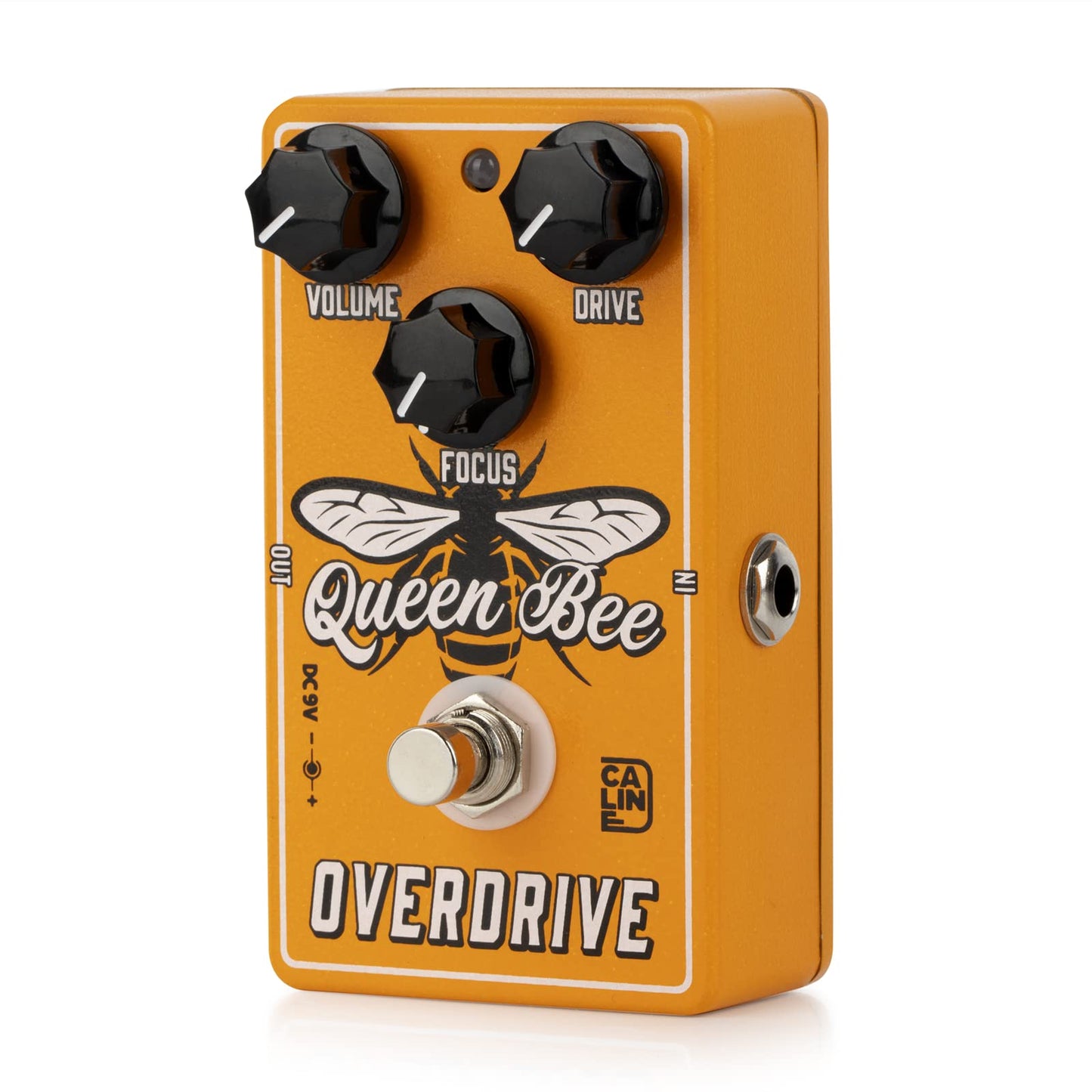 Pedal Overdrive Caline CP-503 Queen Bee amarillo de efecto de piso