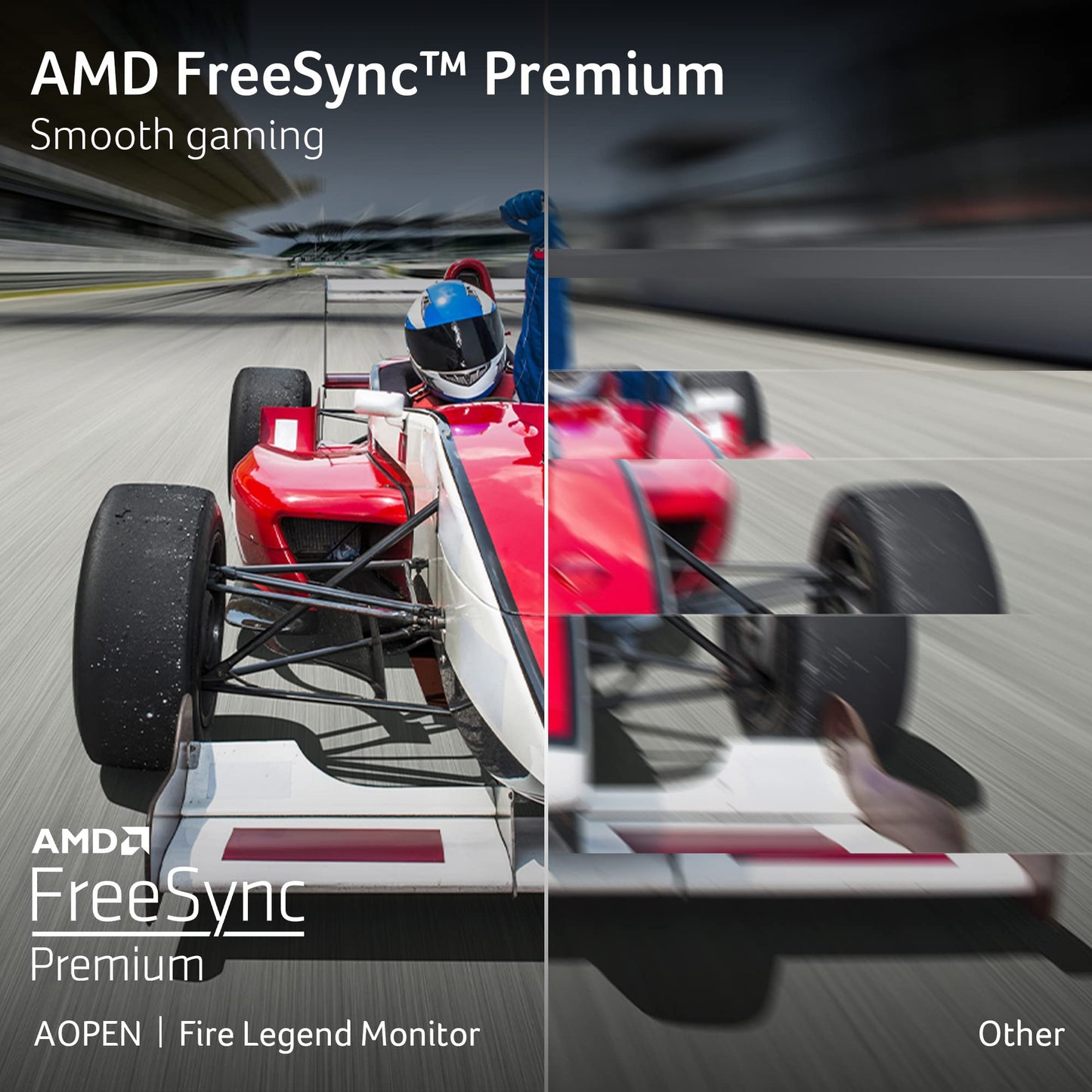 ACER Monitor Gaming Aopen KG3 23.8" FHD | Frecuencia de actualización 180Hz | Panel IPS | Tiempo de Respuesta 1ms | Tecnología AMD FreeSync Premium