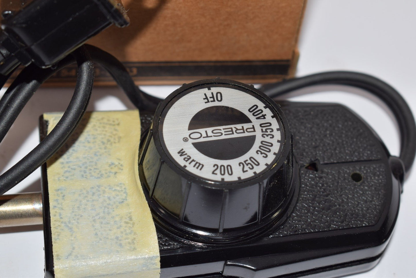 Parrilla Eléctrica Presto Control de Calor