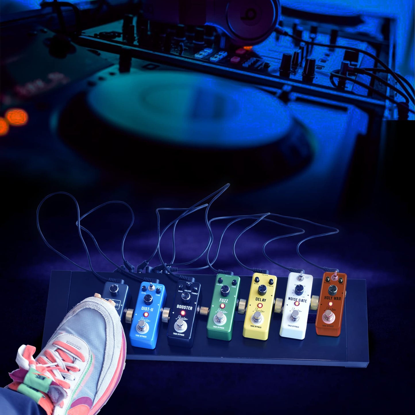 Efectos para Guitarra Rowin Pedal Efecto Metal Distortion