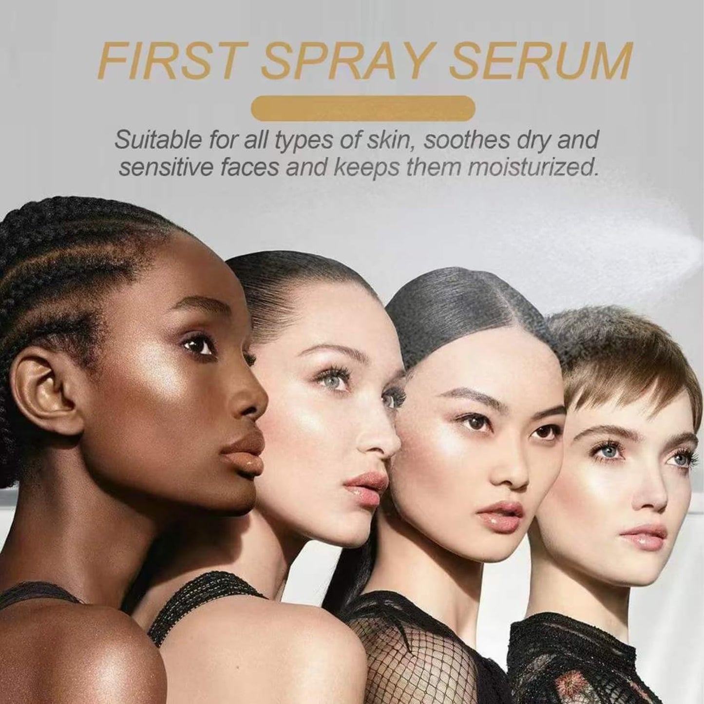White Truffle's First Mist Serum, Vegan Skin Care, White Truffle Hydrating Facial Mist, Glowing Skin Serum, All-in-One Treatment, (Size : 2 Count (Pack of 2))