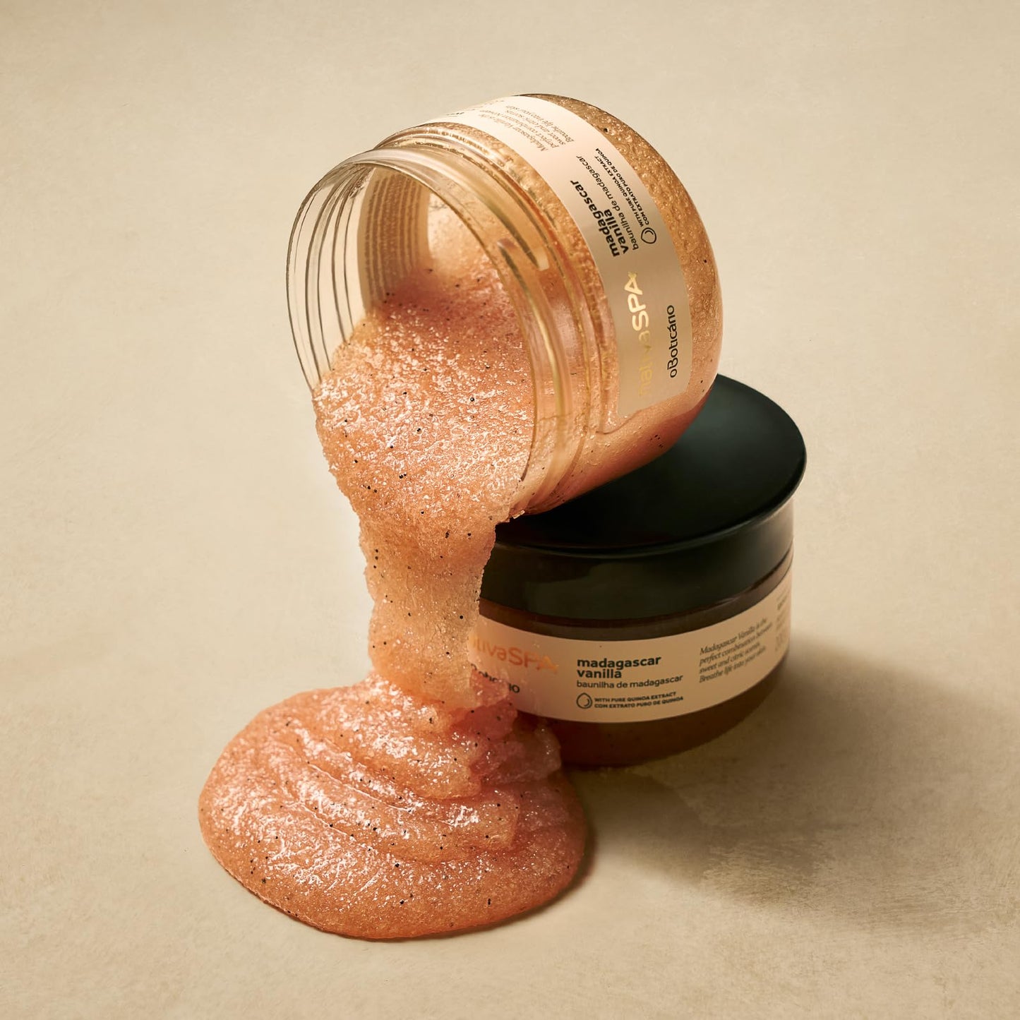 Exfoliante Azúcar Boticário Baunilla de Madagascar Nativa Spa Collection