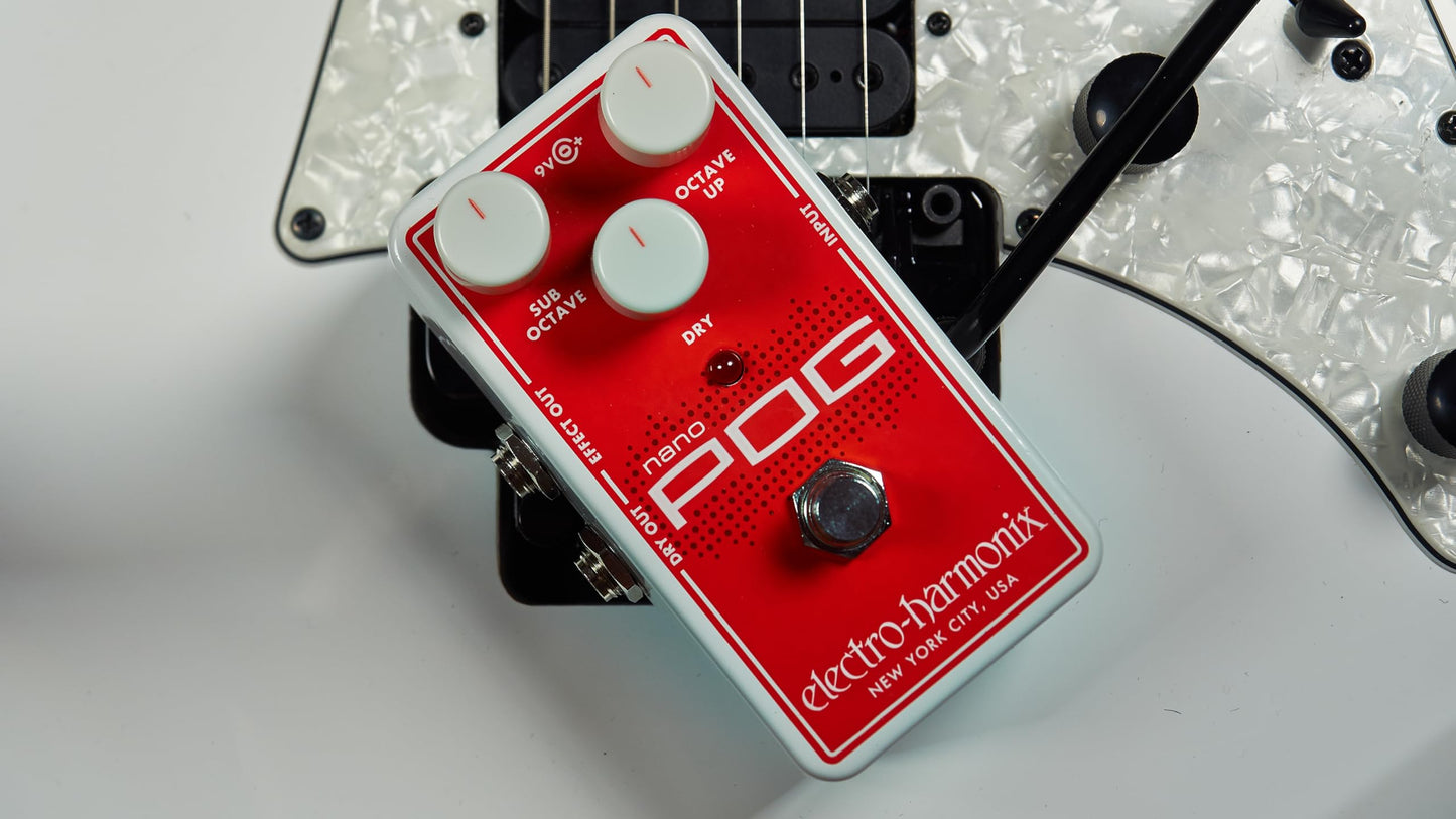 Pedal Generador Polifónico de Octava Electro-Harmonix Nano POG