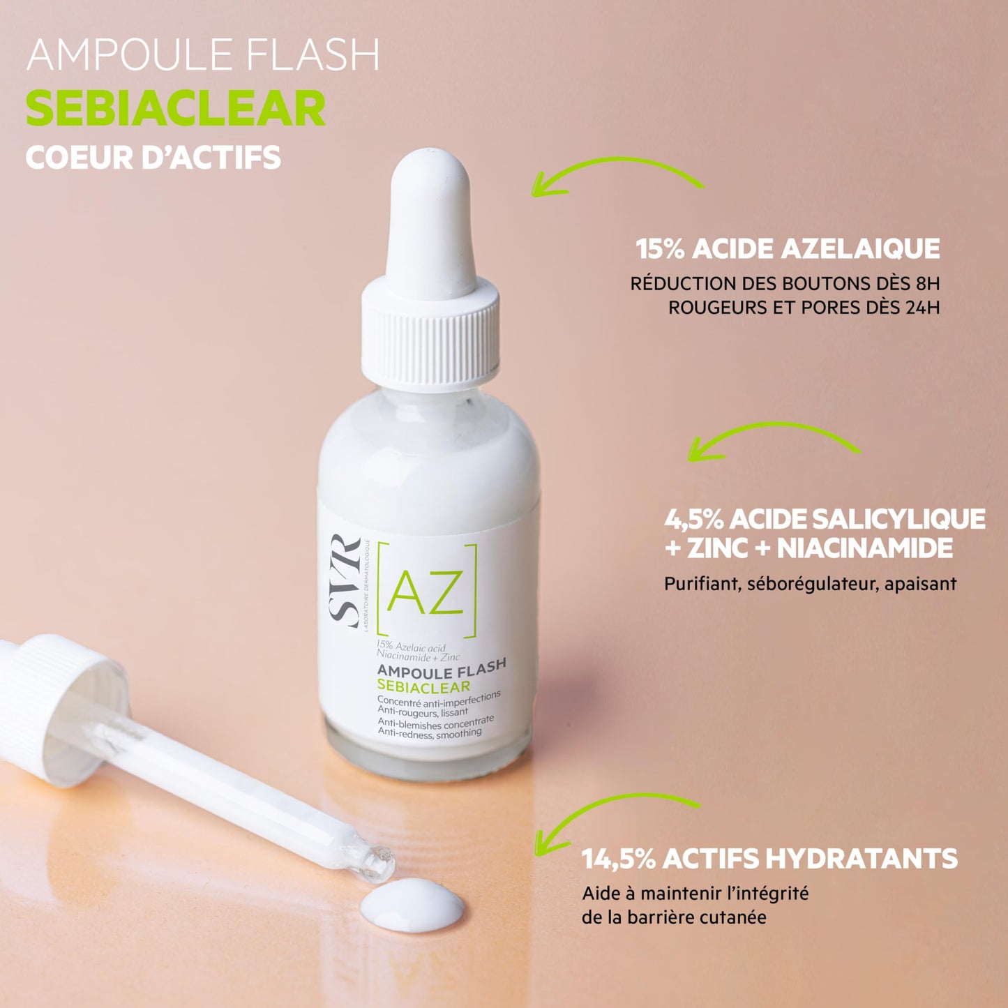 SVR Sérum con Gotero Anti-imperfecciones Sebiaclear 30 ml
