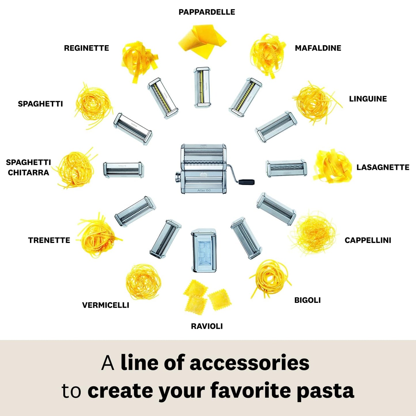 MARCATO Linguine Atachment
