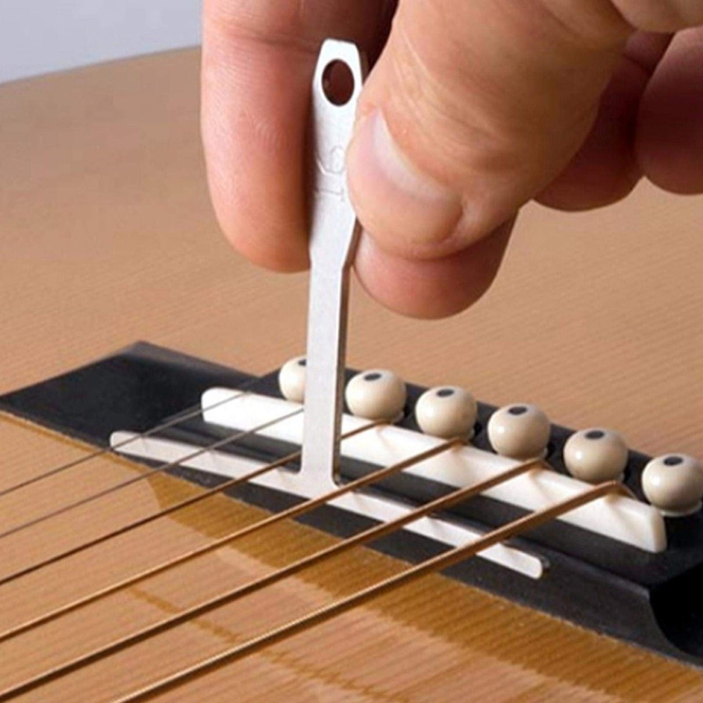 Calibres de cuerda, calibre de radio de guitarra de metal profesional preciso para guitarra para puente, diapasón, sillín para bajo