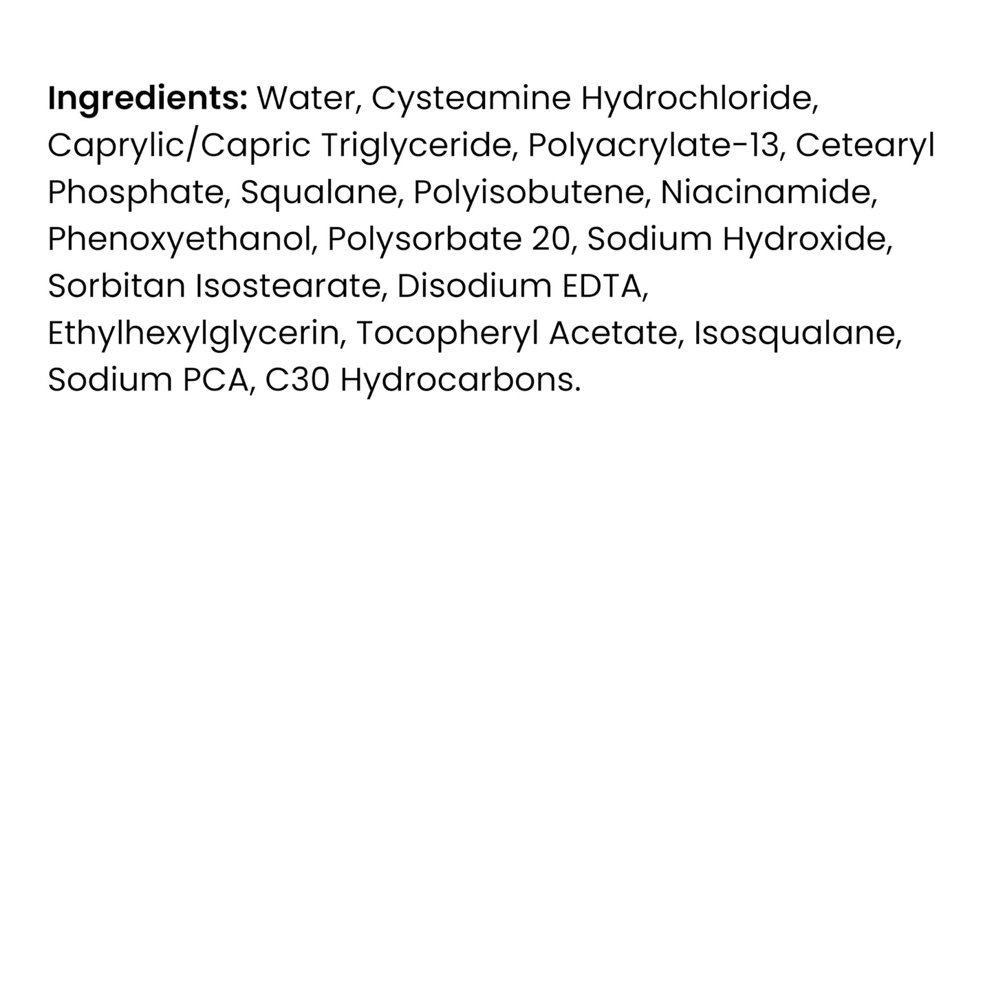 Urban Skin Rx- Crema aclarante HyperCorrect | 5% de cisteamina y 1% de niacinamida | Para cicatrices y tono de piel desigual, 1,7 fl.