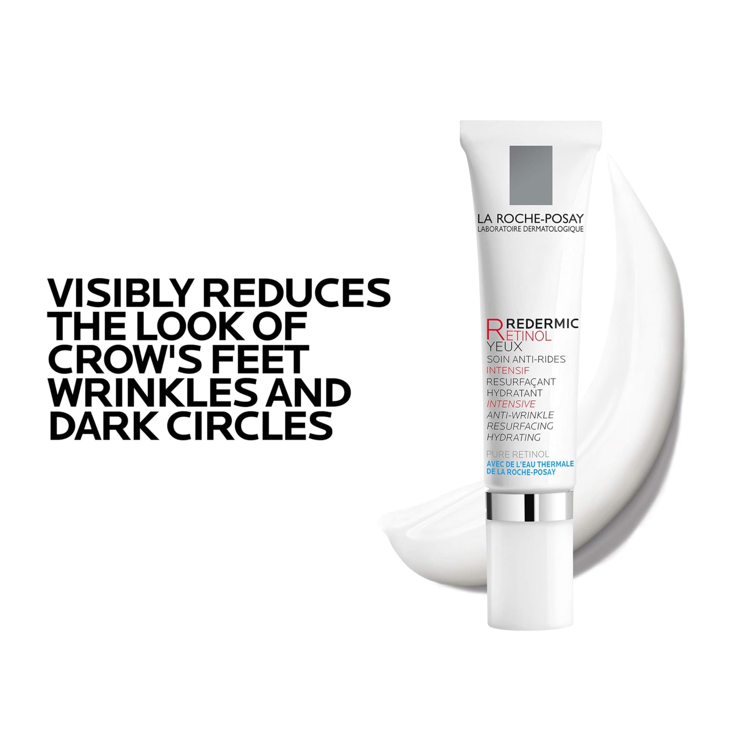 Crema para Contorno de Ojos Reafirmante Antiarrugas La Roche Posay Redermic R Ojos 15ml