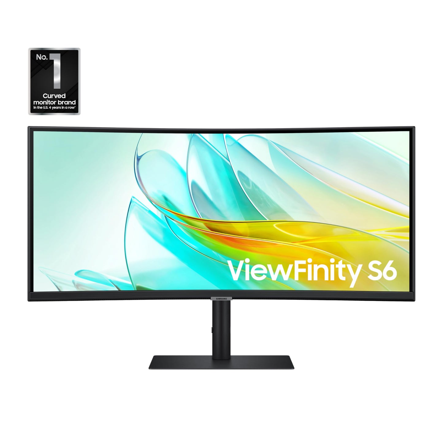 Samsung ViewFinity S65UC, Ultra-WQHD, 100Hz, AMD FreeSync™ HDR10, conmutador KVM integrado con monitor curvado USB-C, LS34C654UANXGO, 2025