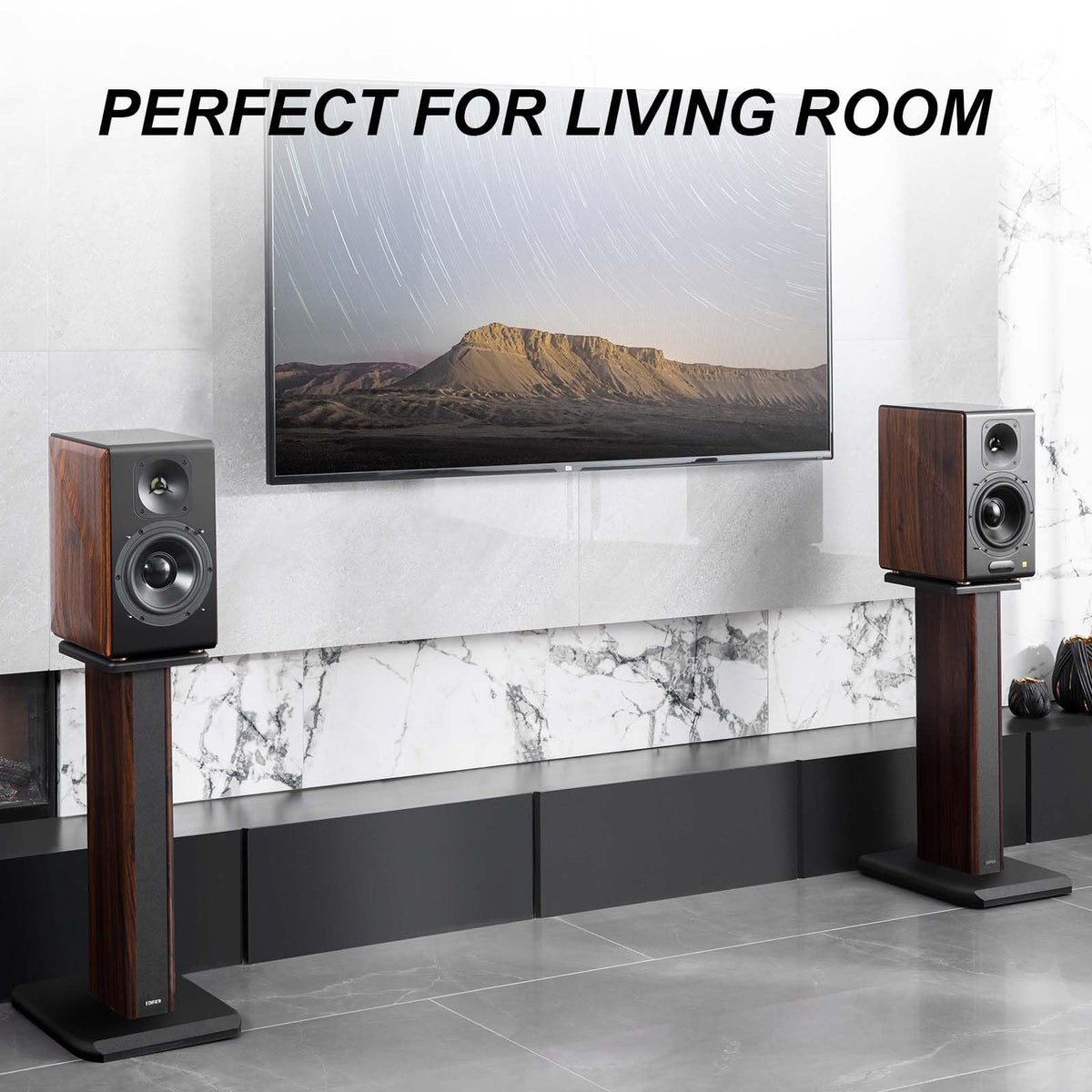 Altavoces Activos Edifier S3000MKII Negros con Bluetooth 5.0 aptX y Woofer de 6.5 Pulgadas para Audio de Alta Resolución