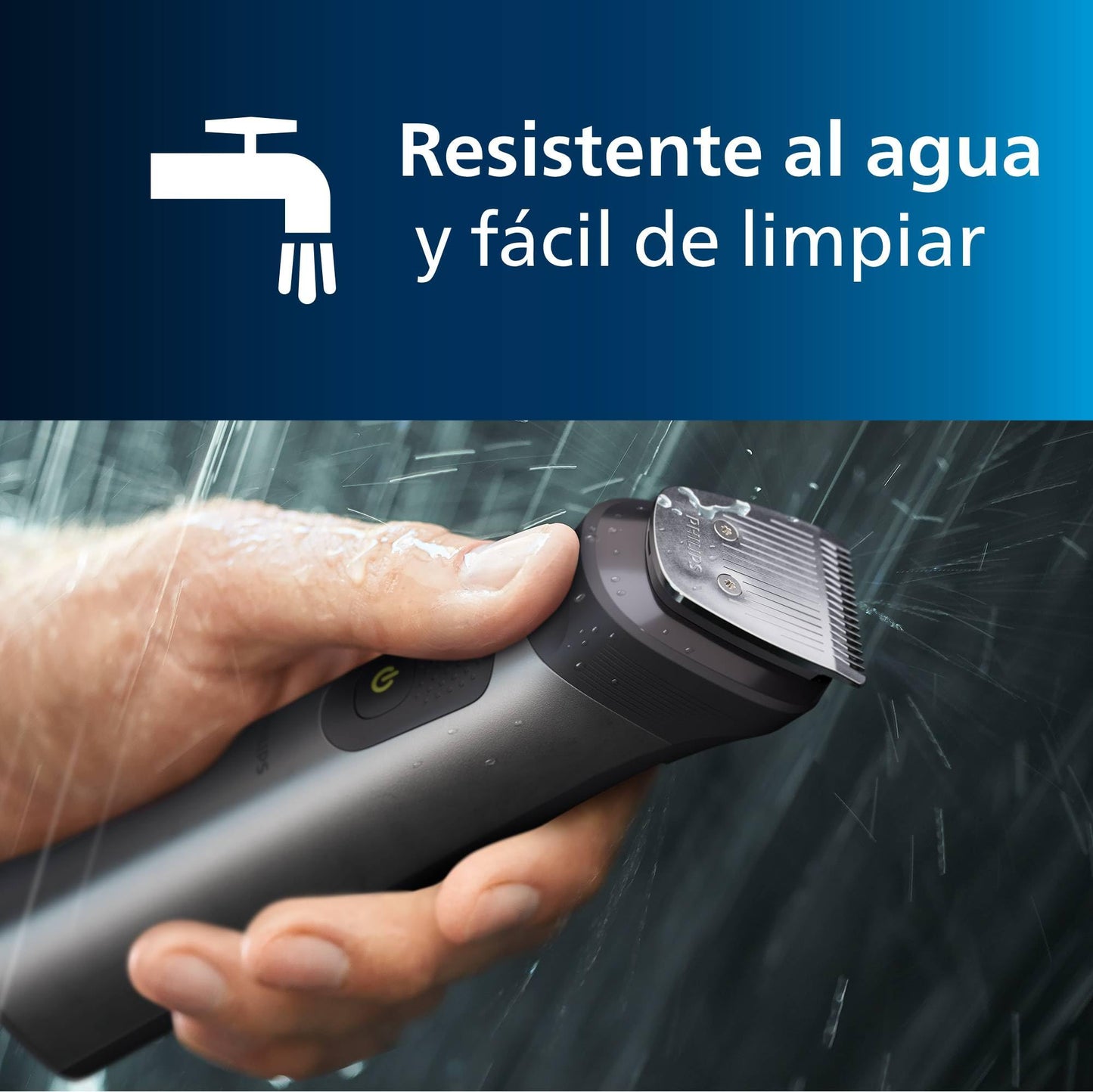 Philips Multigroom Series 7000 Recortador todo en uno para cara, cabello y cuerpo 15 pzas MG7950/15