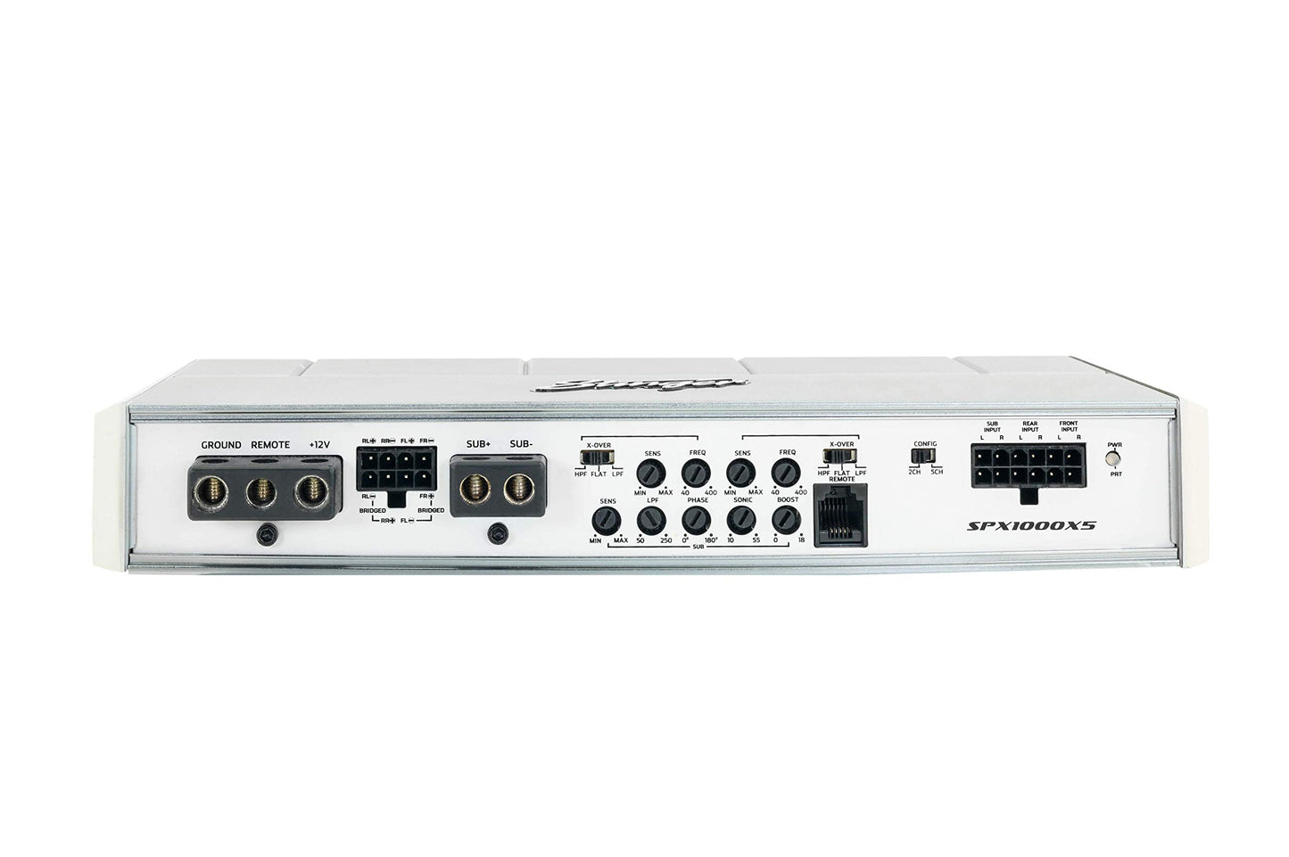 Amplificador Marino Stinger 5 Canales Resistente a la Intemperie 1000 Vatios Clase D