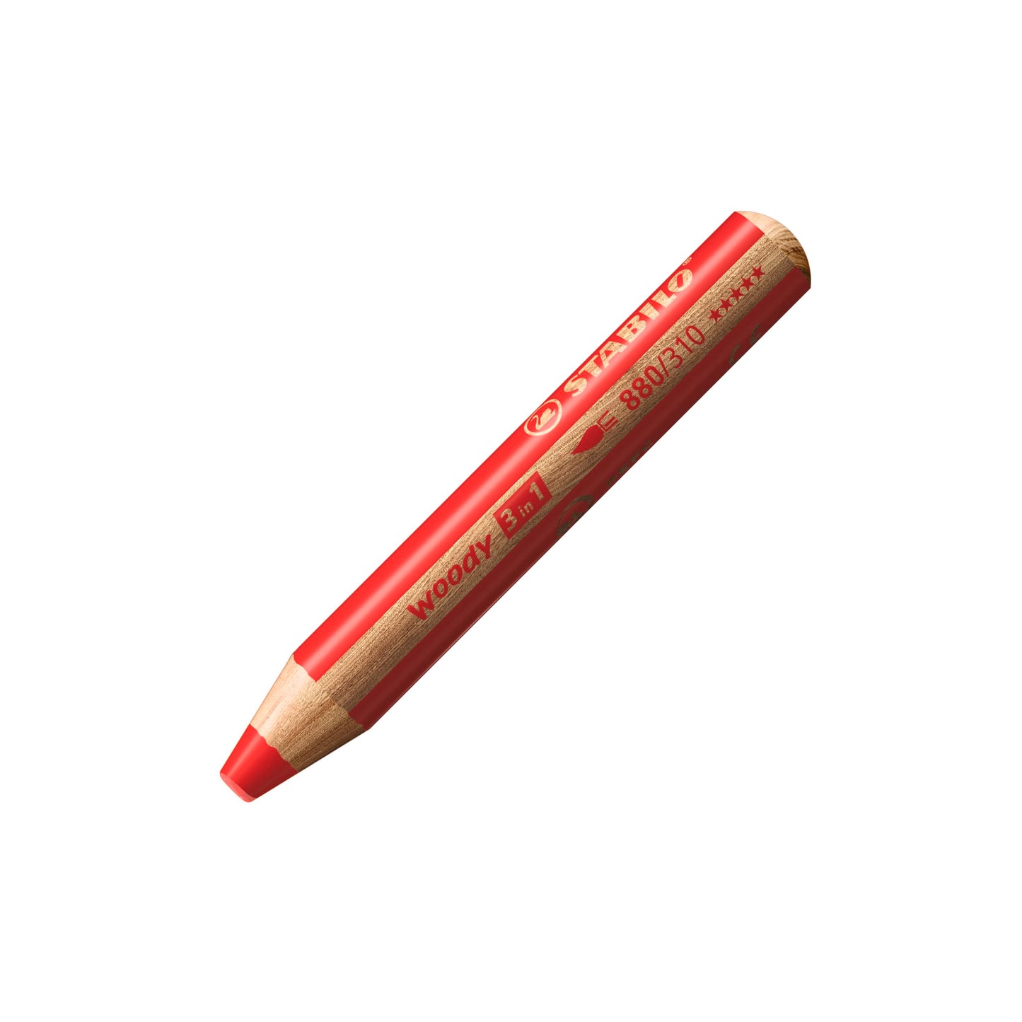 Lápiz STABILO 3 en 1 Multicolor de Madera, Juego de 10 Colores