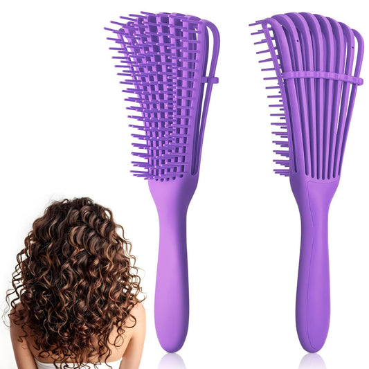 TOPOST Cepillo para Cabello Rizado, Bounce Curl Brush, Peine Desenredar Rizos