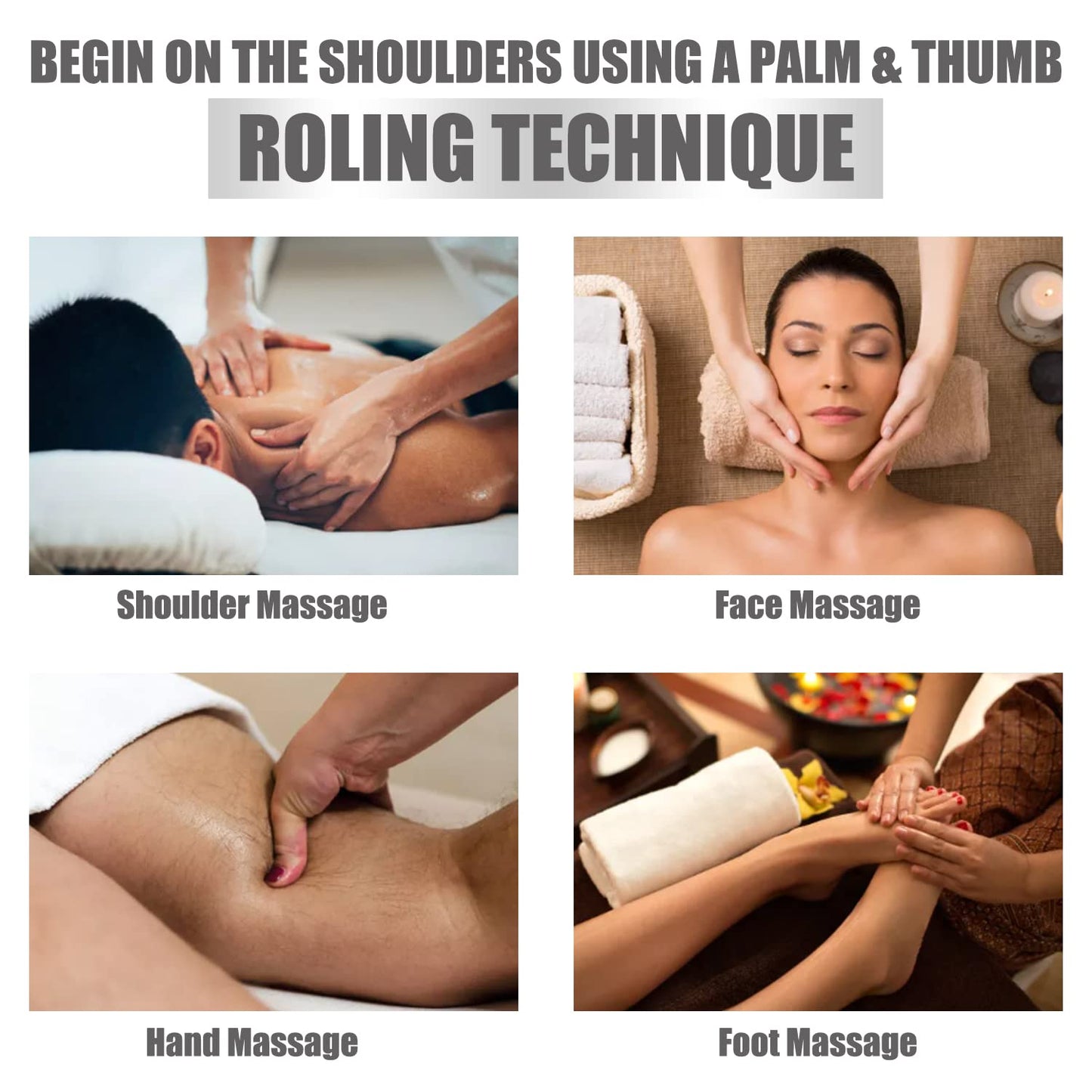 Masajeador de calor de mano con cable/inalámbrico, carga USB profesional, masaje de cuello, piernas/manos, 2 nodos de masaje, 1 botón caliente (plateado)