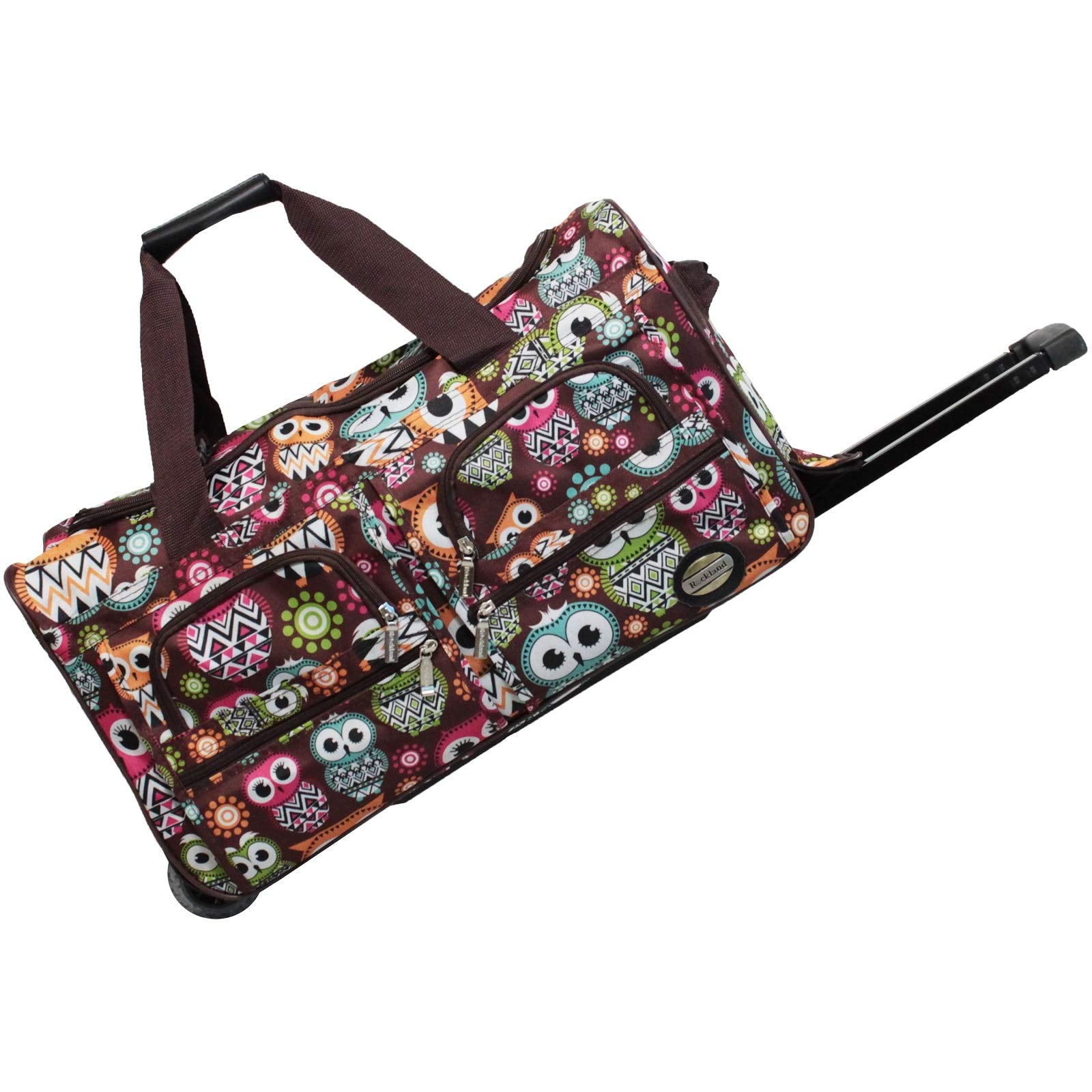 Equipaje Rockland Melbourne Hardside Búho Ruedas Giratorias Expandibles