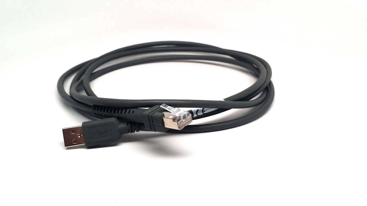Escáner Zebra Symbol DS9208 Negro con Cable USB Manos Libres