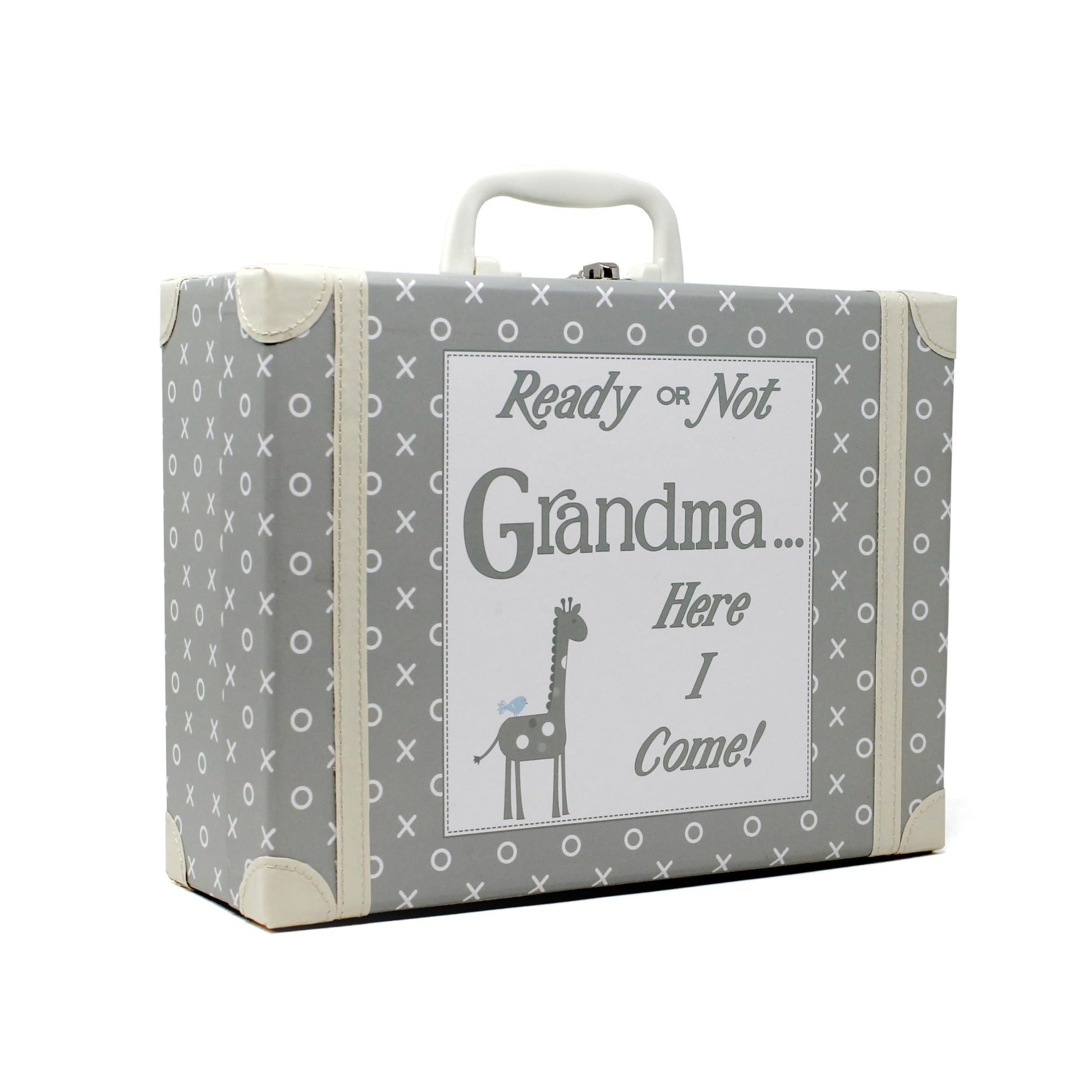 Manta de Veliz Visit Grandma Gris para Niños