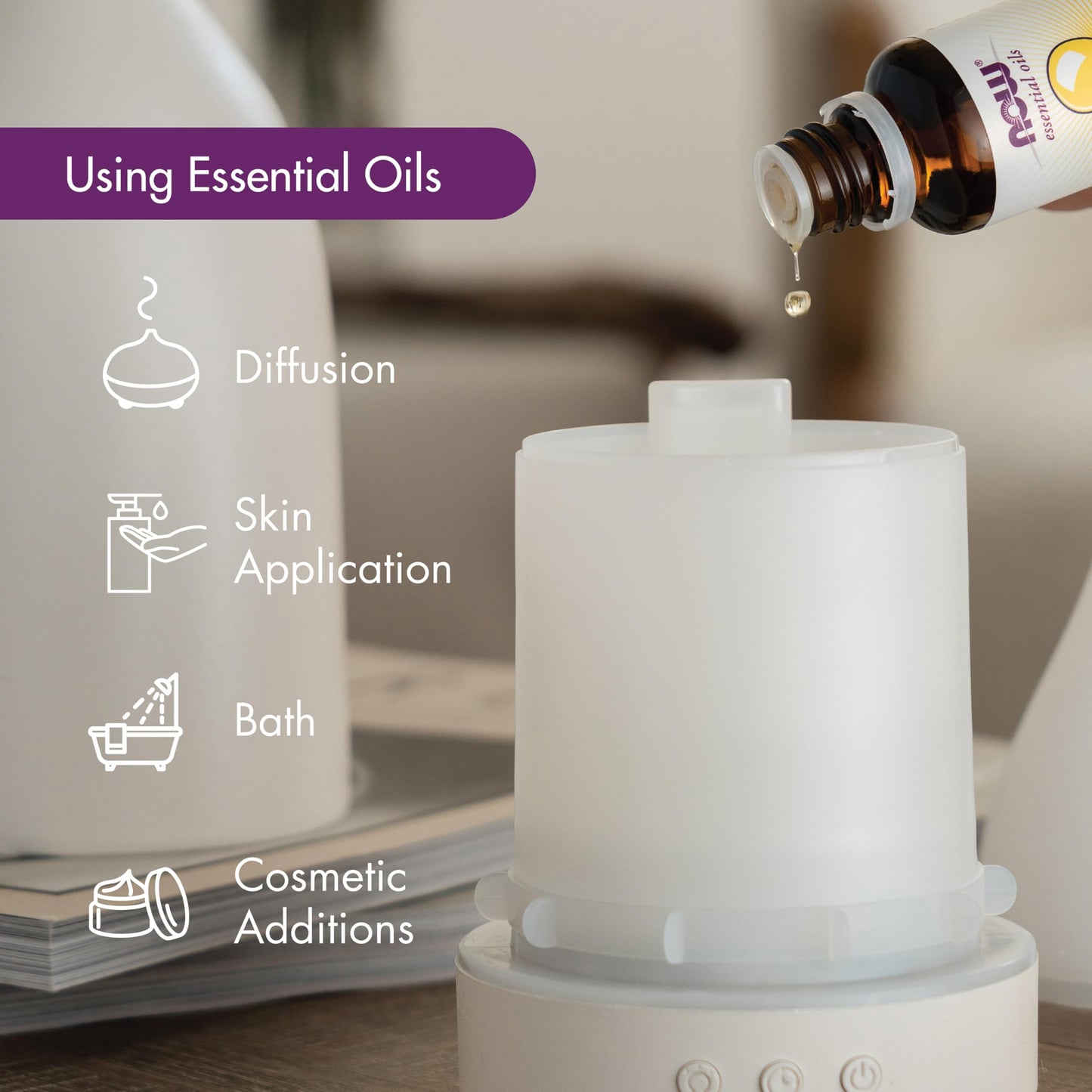 NOW Basil Oil, 1-Ounce