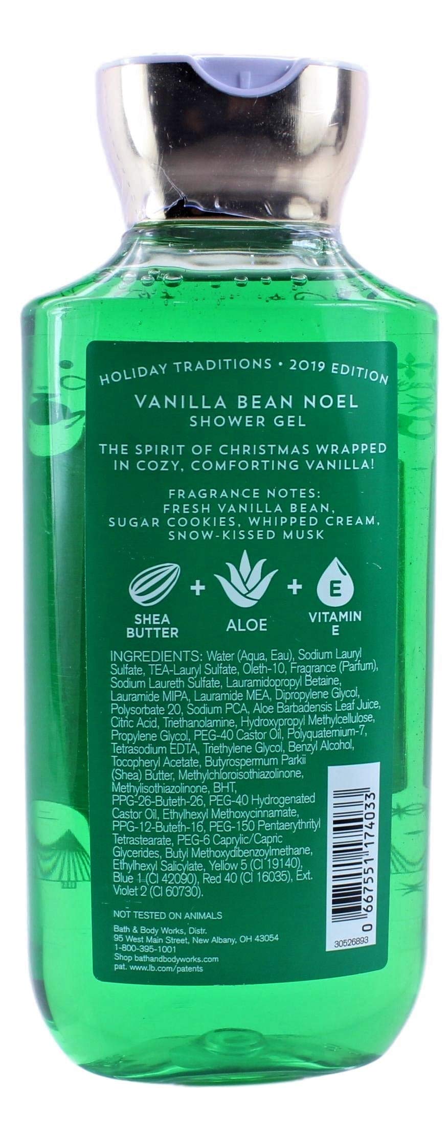 Bath & Body Works Shea & Vitamin E Shower Gel Vanilla Bean Noel by Bath & Body Works